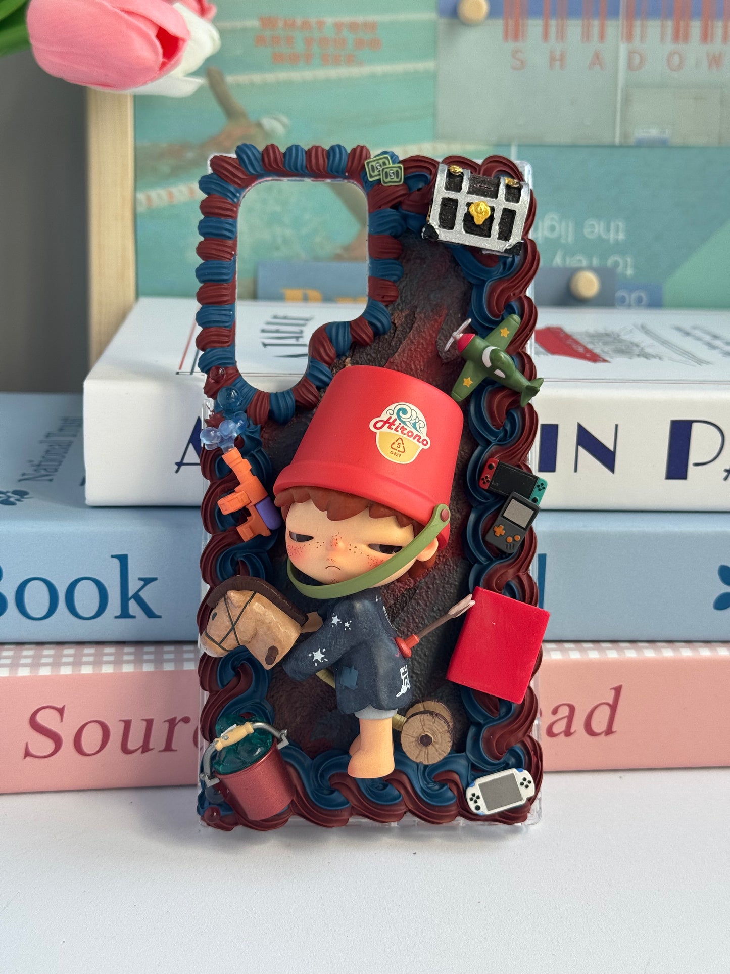 Labubu DIY Cream Glue Handmade Phone Case