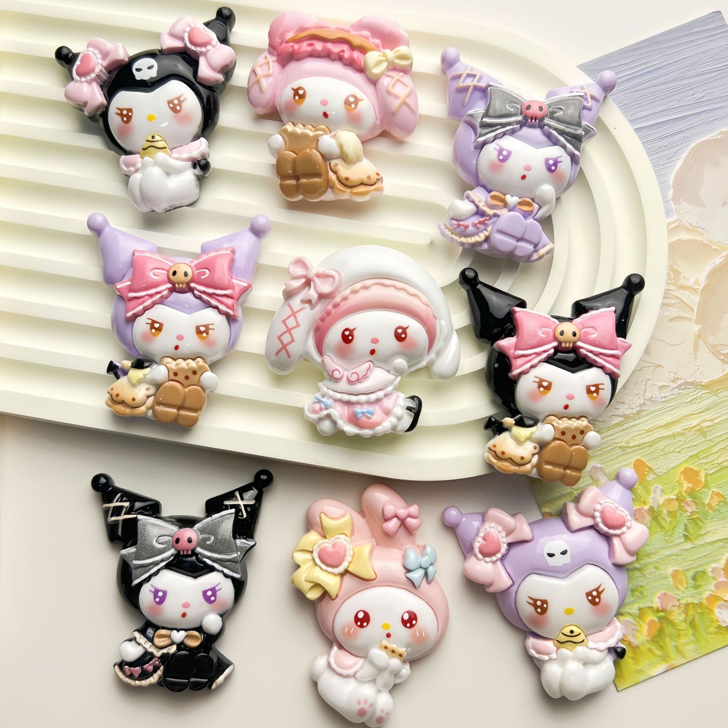 Big KUKU&MELO Charms(36mm*52mm)