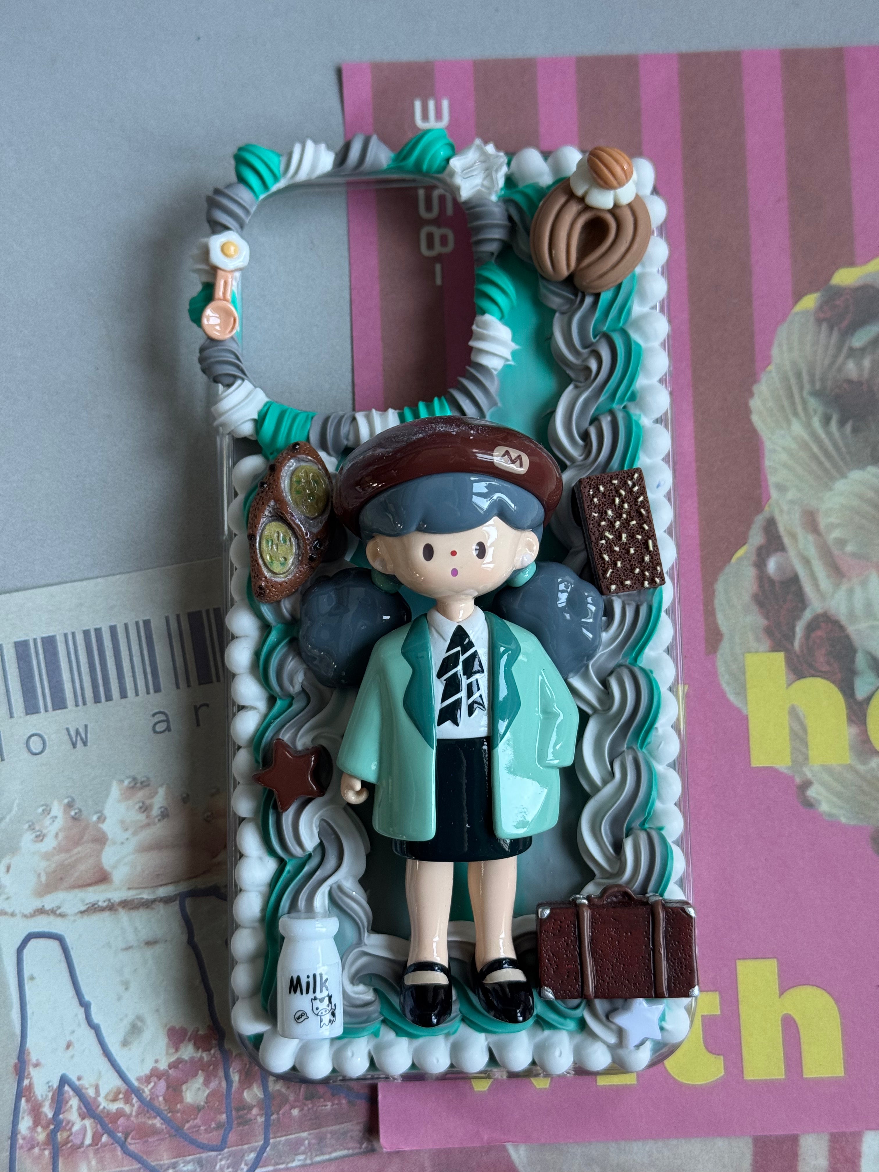 Molinta DIY Cream Glue Handmade Phone Case