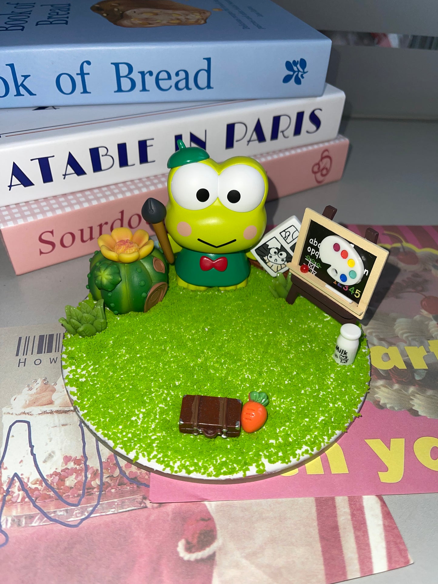 Keroppi DIY Cream Glue Handmade Phone stand