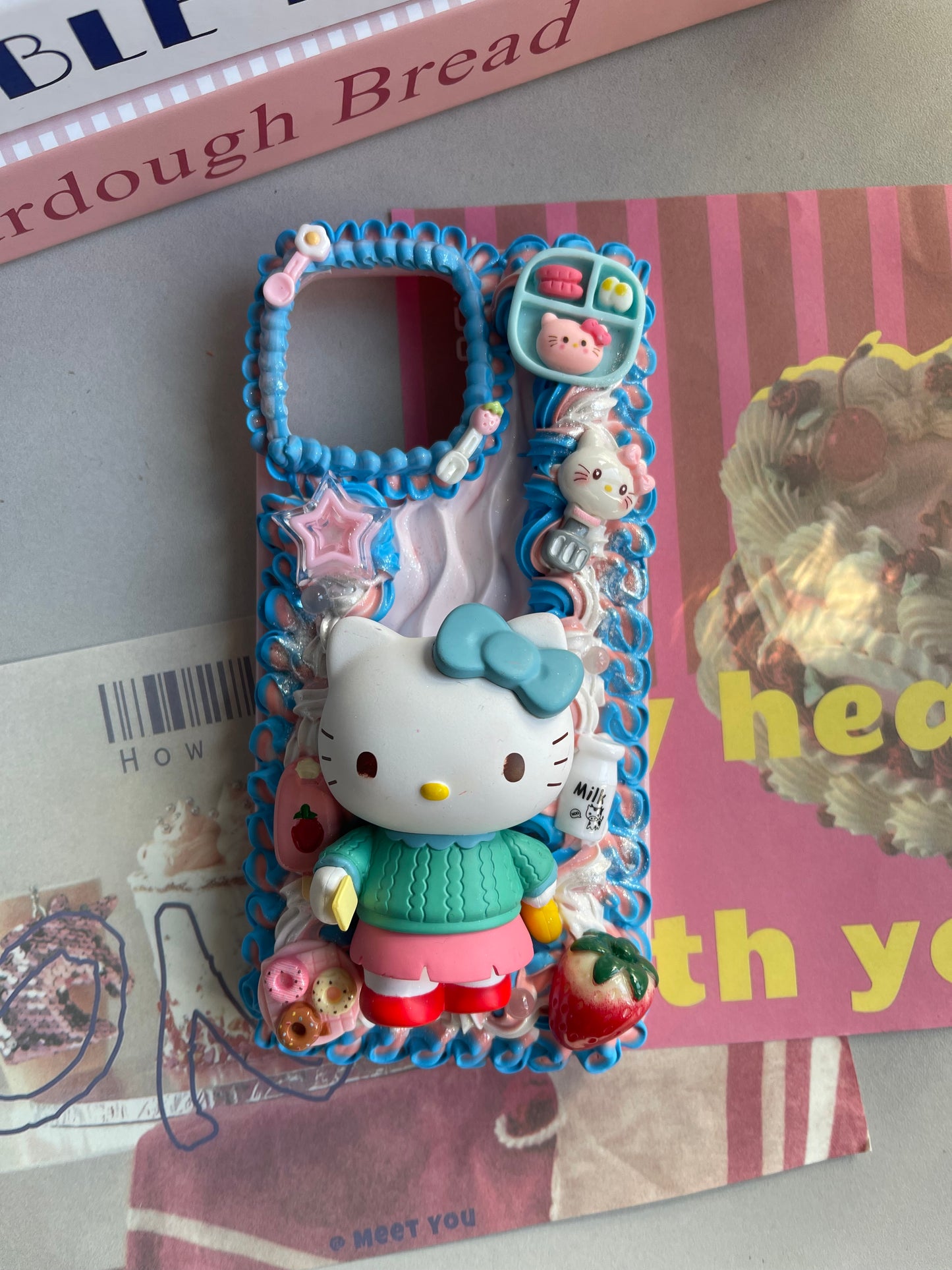 HK DIY Cream Glue Handmade Phone Case