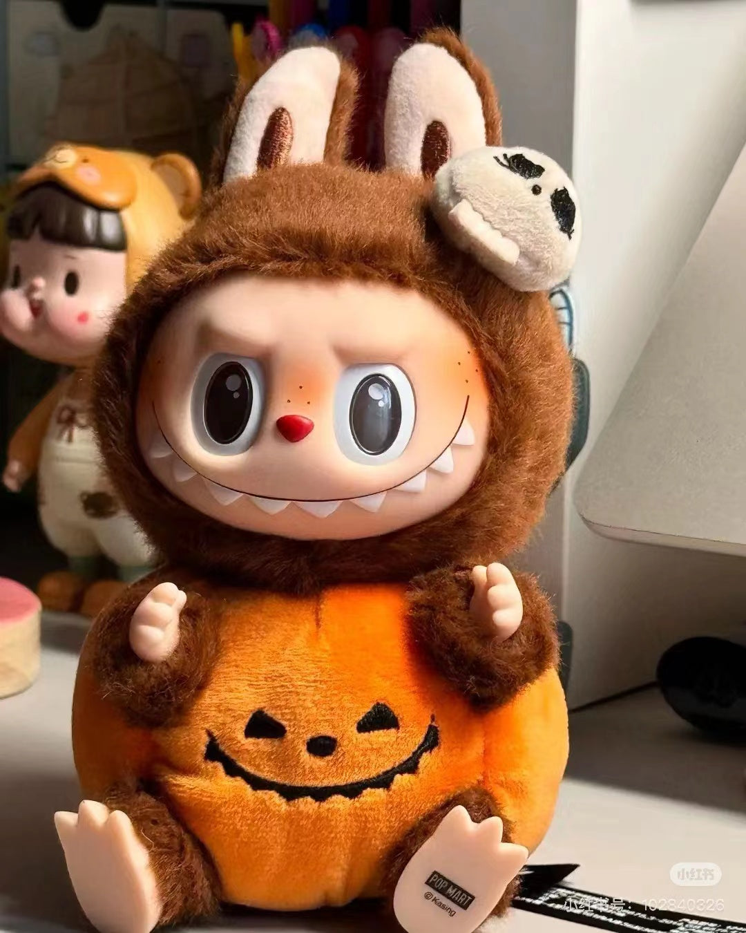 Labubu Halloween Pumpkin Series -Vinyl Plush Doll