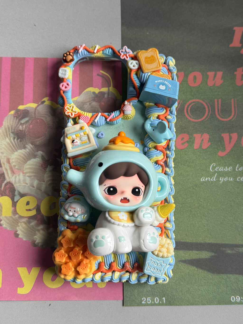 Zoraa DIY Cream Glue Handmade Phone Case