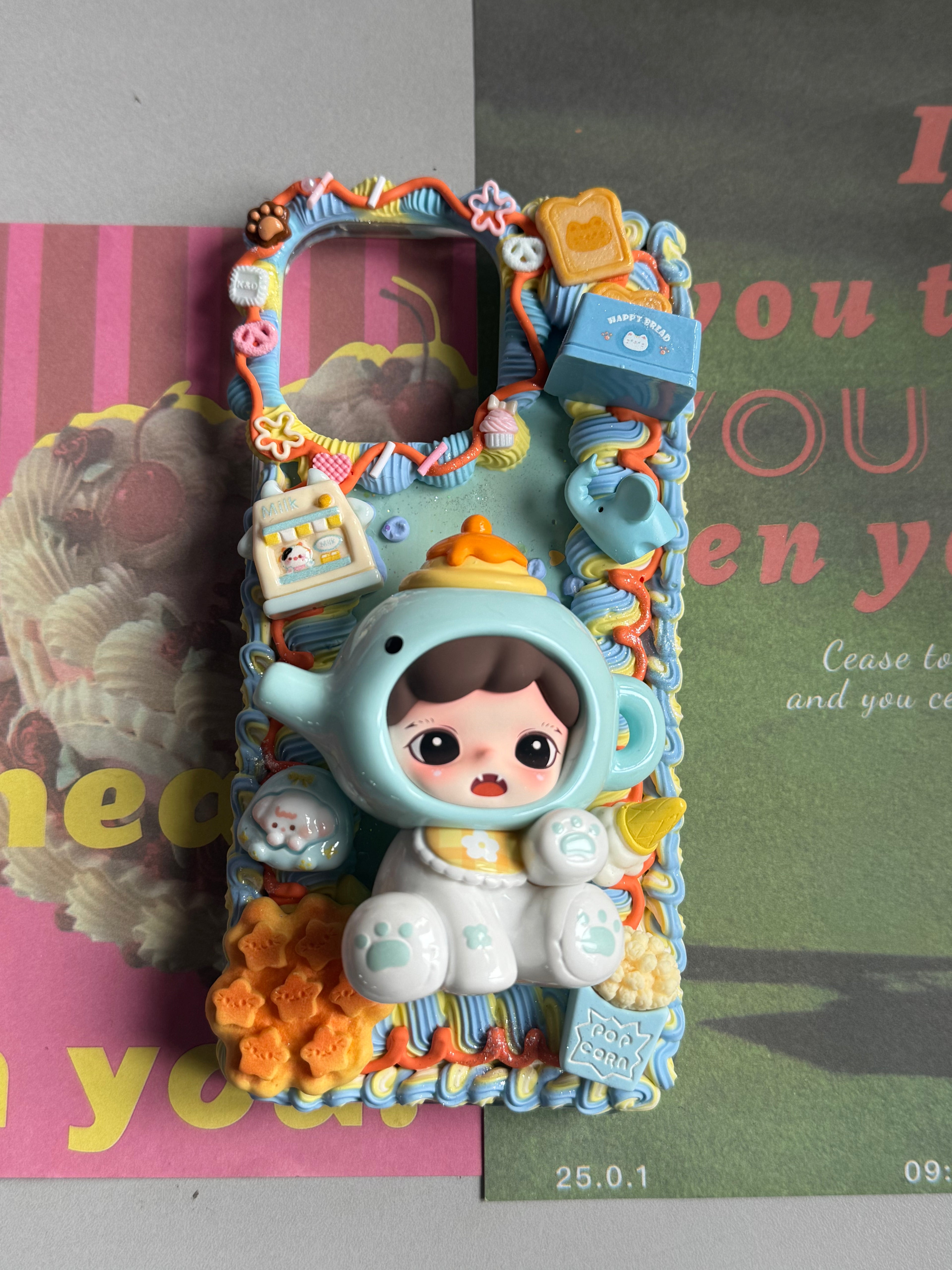 Zoraa DIY Cream Glue Handmade Phone Case