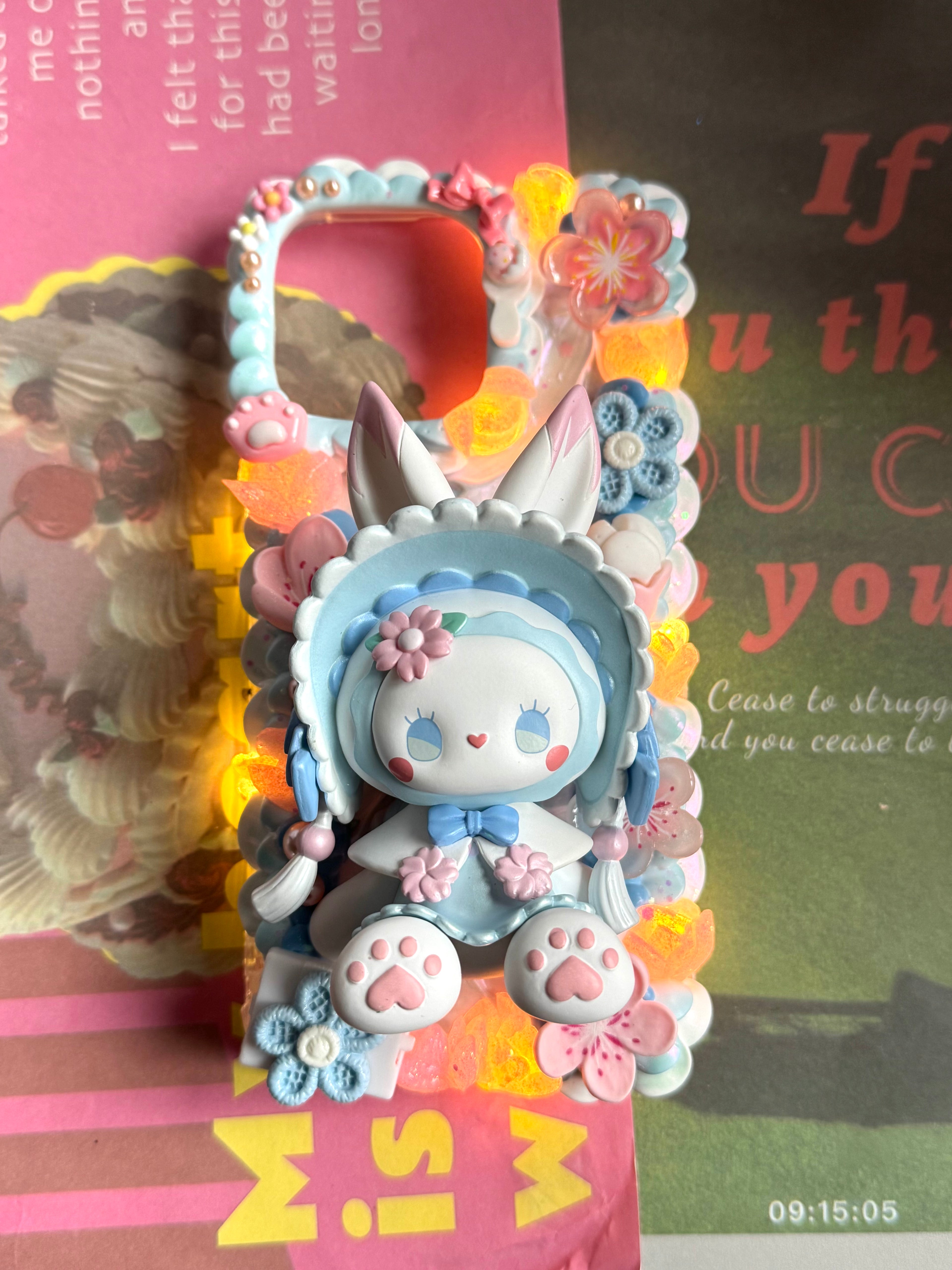 Emma DIY Cream Glue Handmade Phone Case
