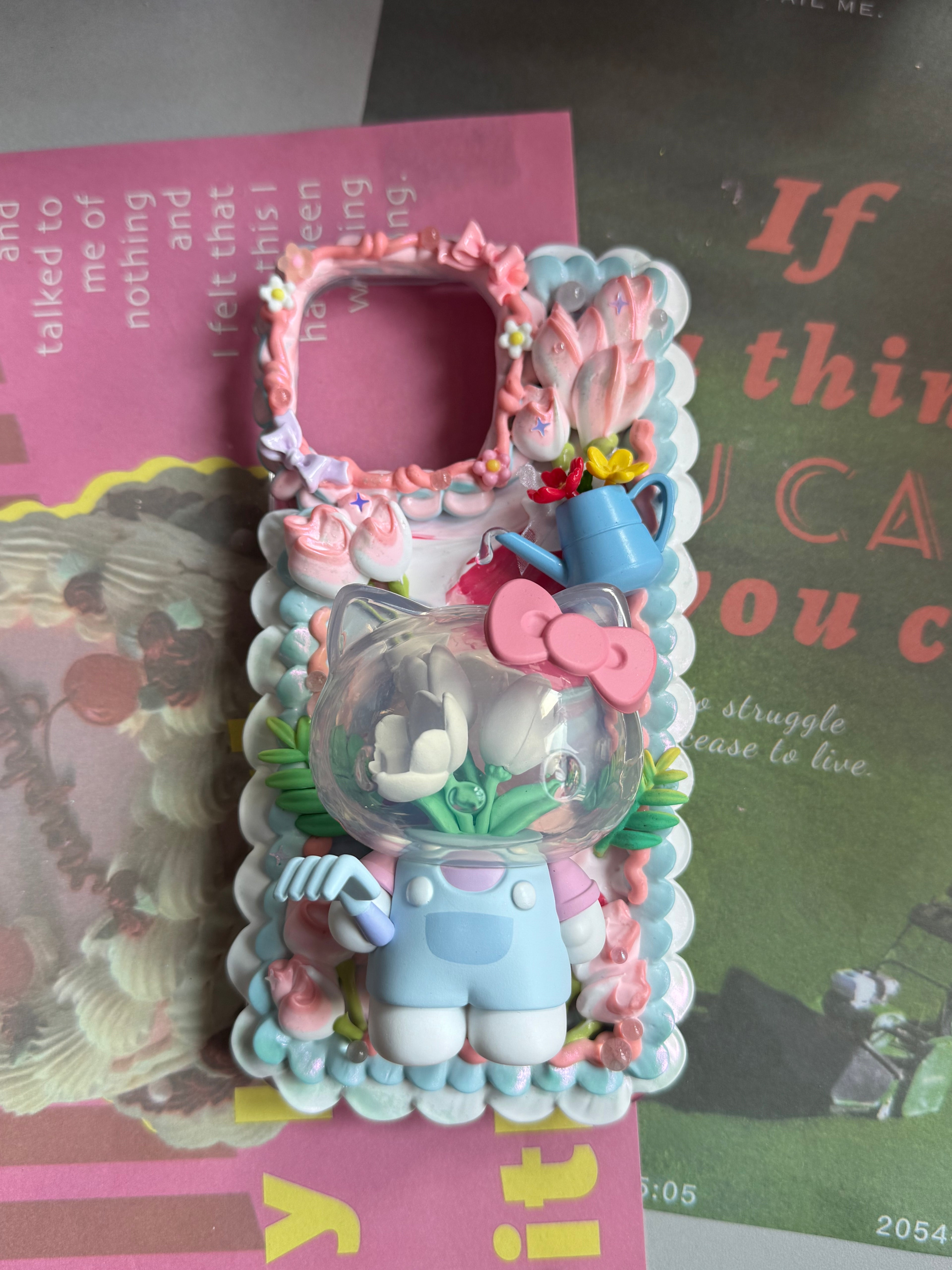 Sanrio Family (Figures) DIY Cream Glue Handmade Phone Case