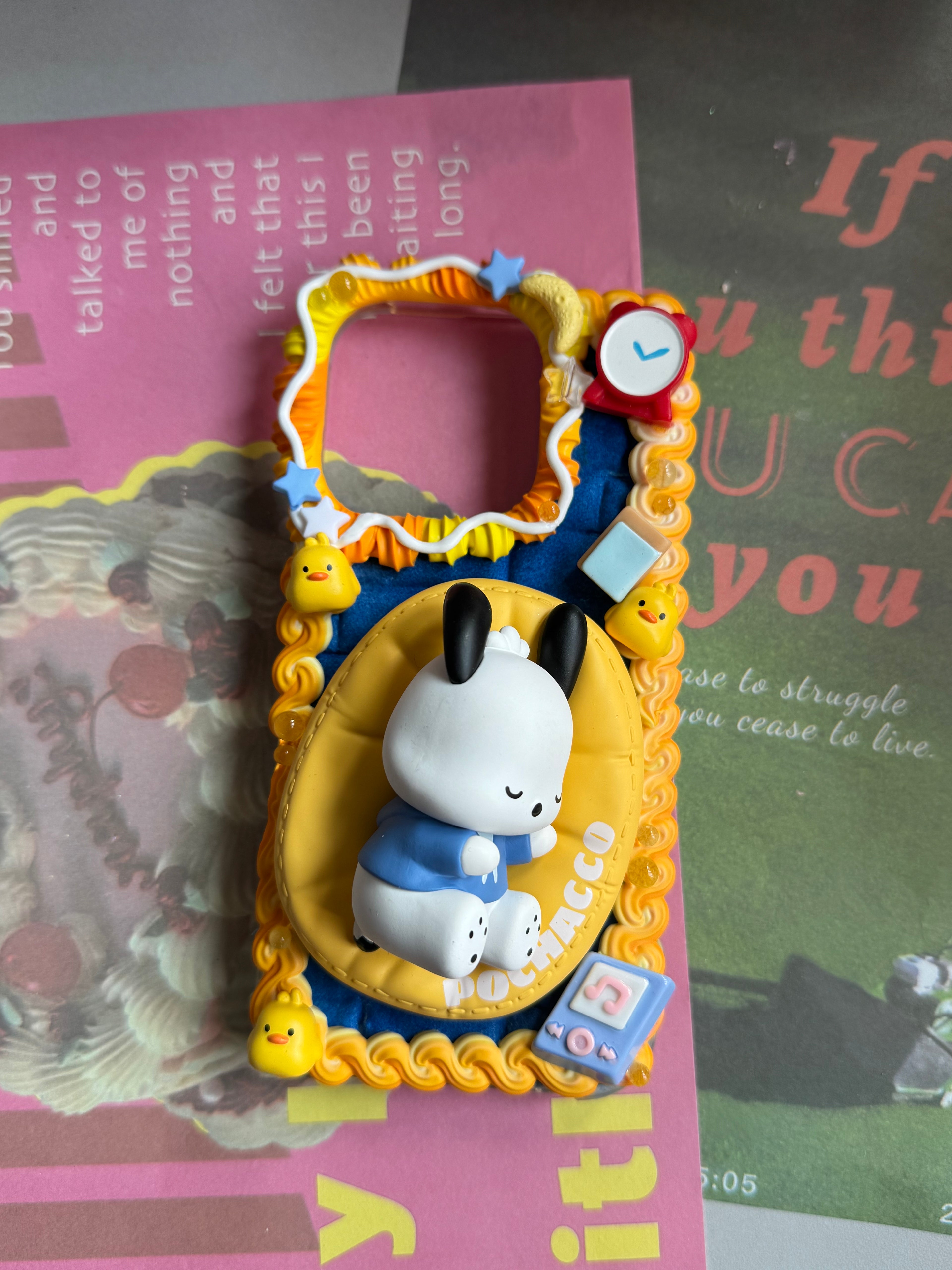 Sanrio Family (Figures) DIY Cream Glue Handmade Phone Case
