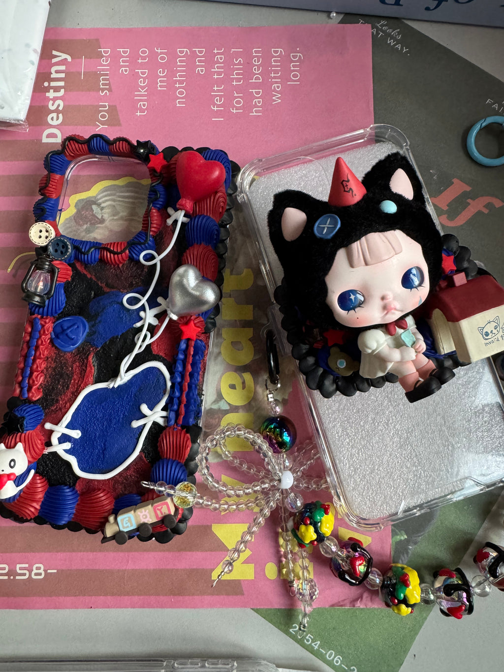 Tiny Tiny DIY Cream Glue Handmade Phone Case