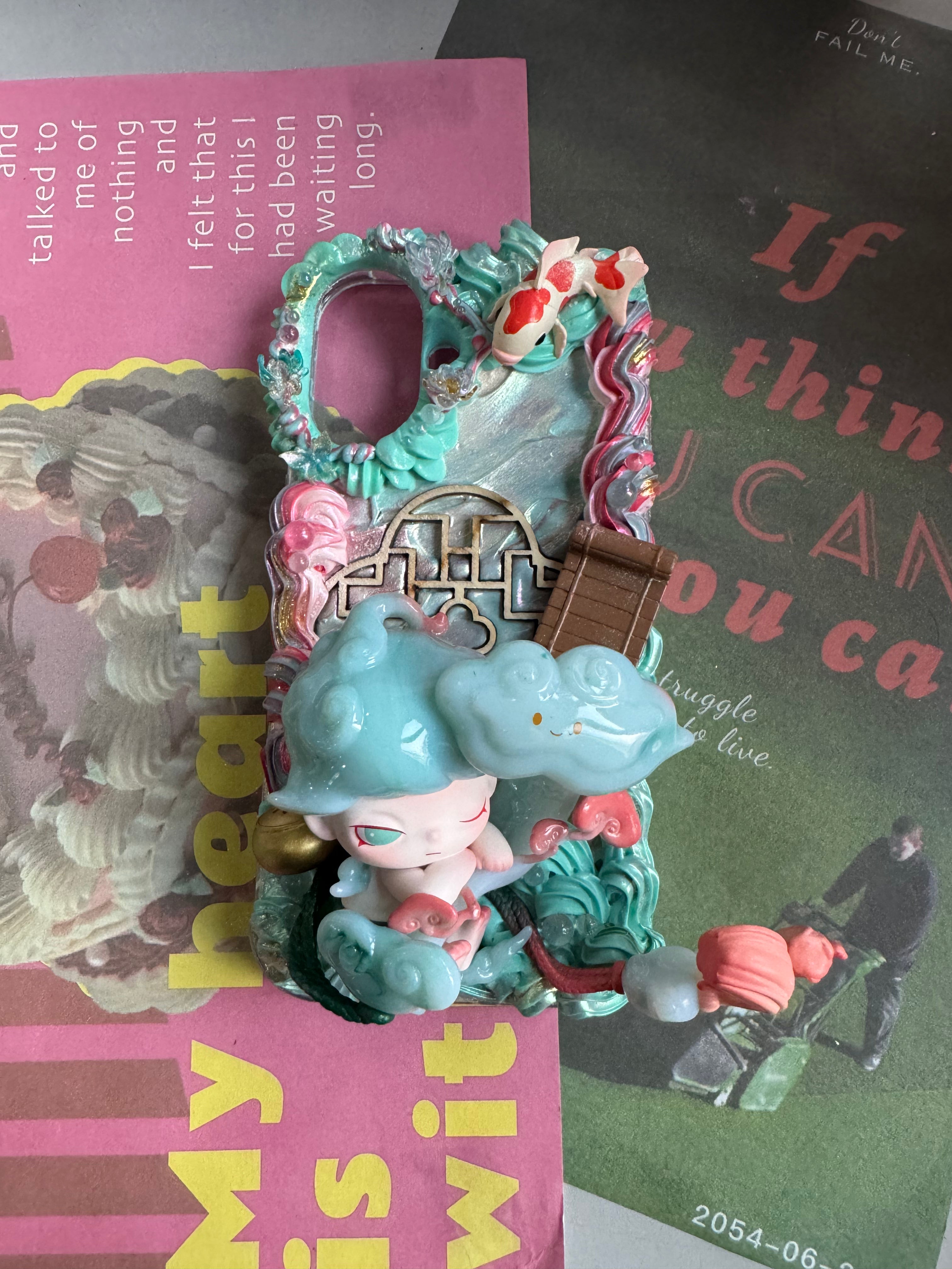 Dimoo DIY Cream Glue Handmade Phone Case