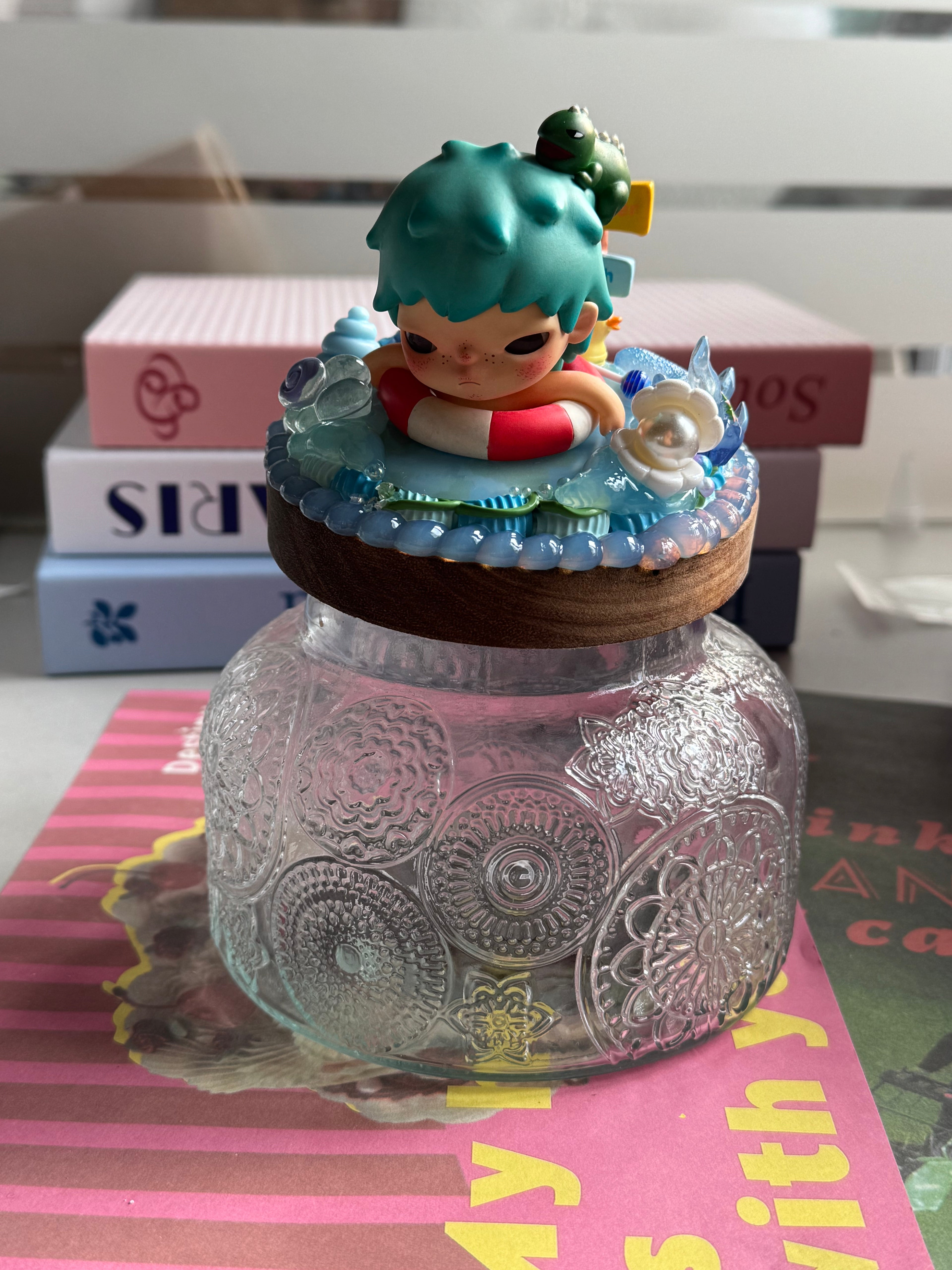 Hirono DIY Cream Glue Handmade Candy Jar