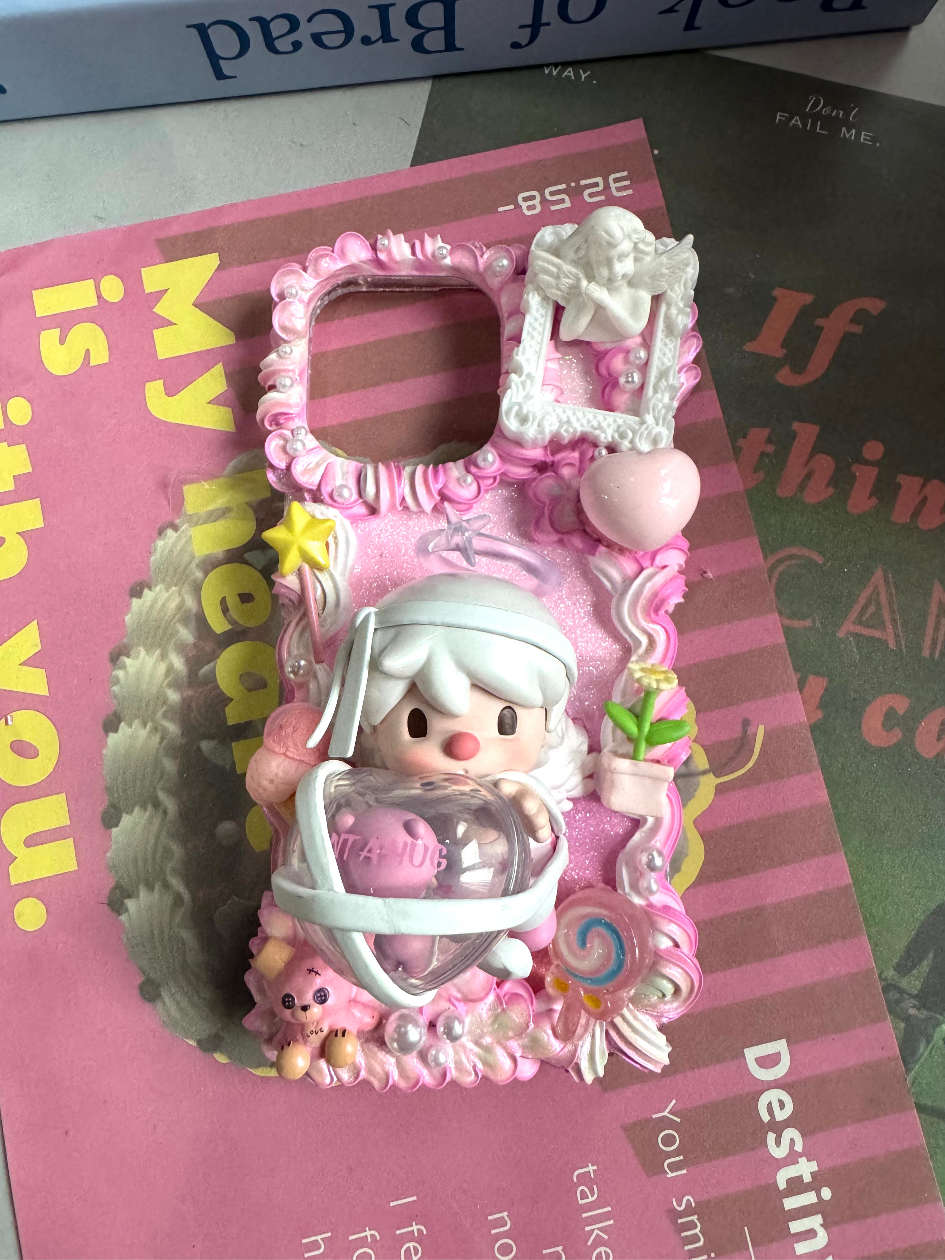 Sweet bean DIY Cream Glue Handmade Phone Case