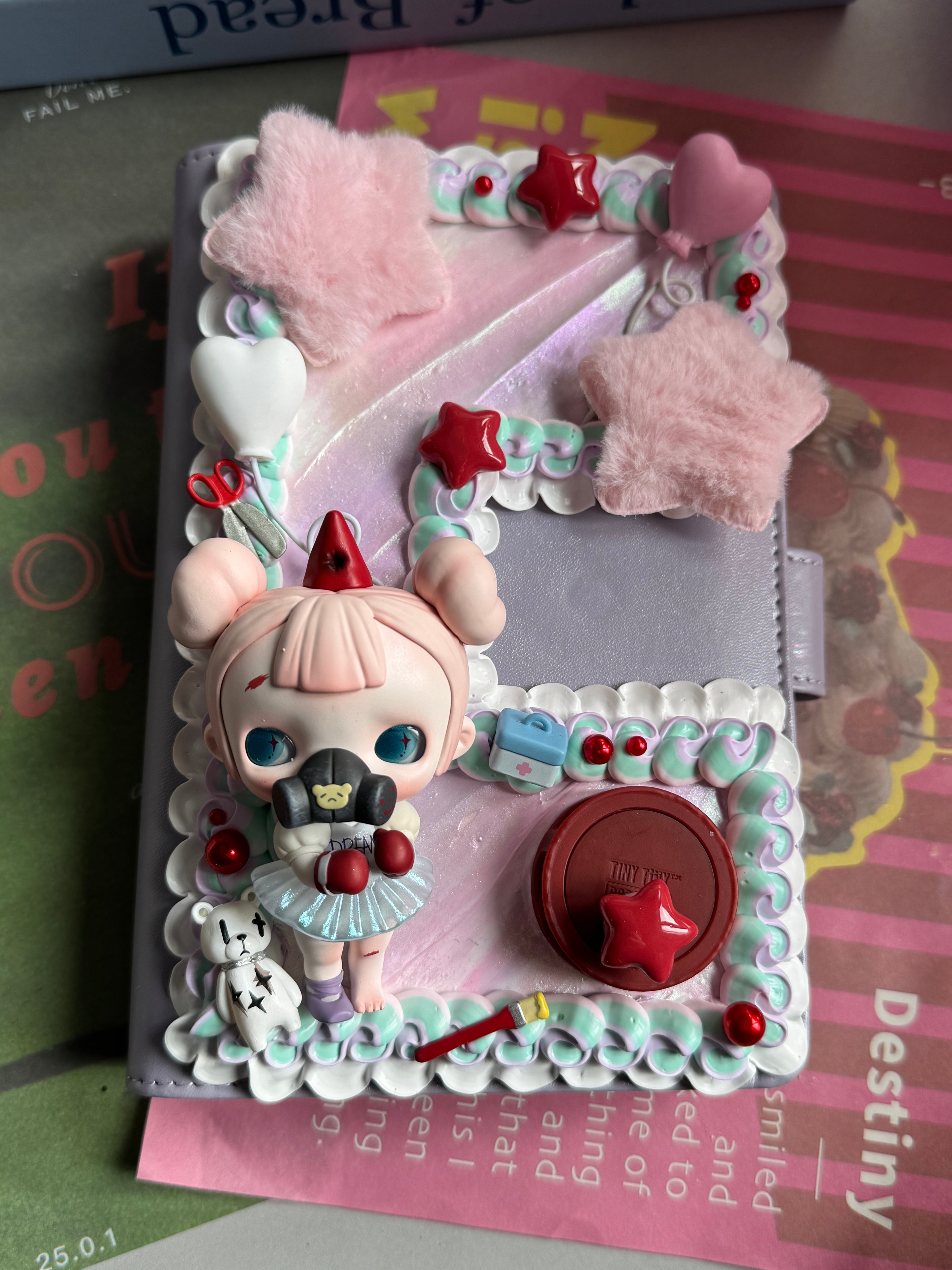 POP MART Tinytiny"PROLOGUE"DIY Decon Notebook(in stock no need to wait)