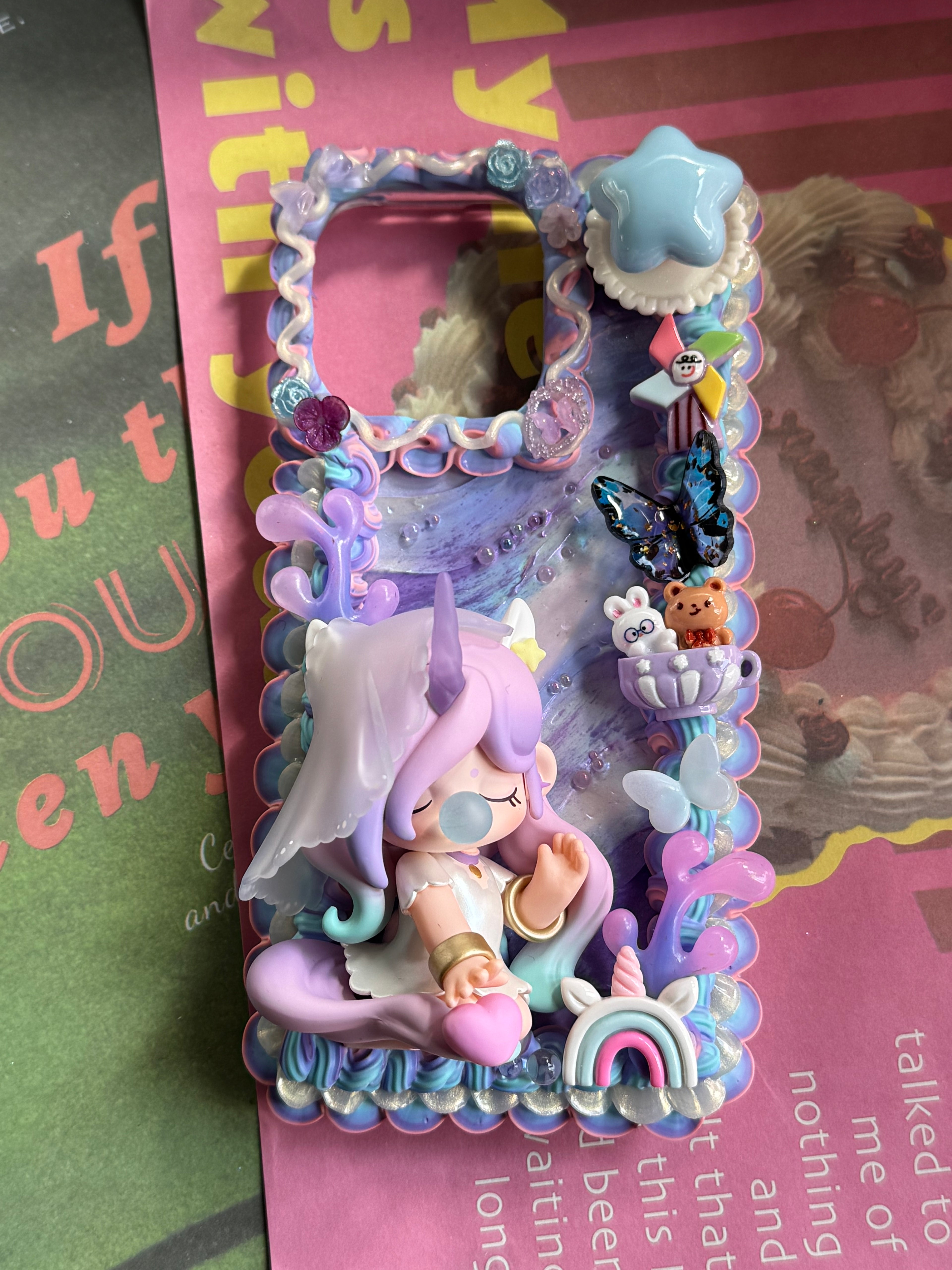 Nanci DIY Cream Glue Handmade Phone Case