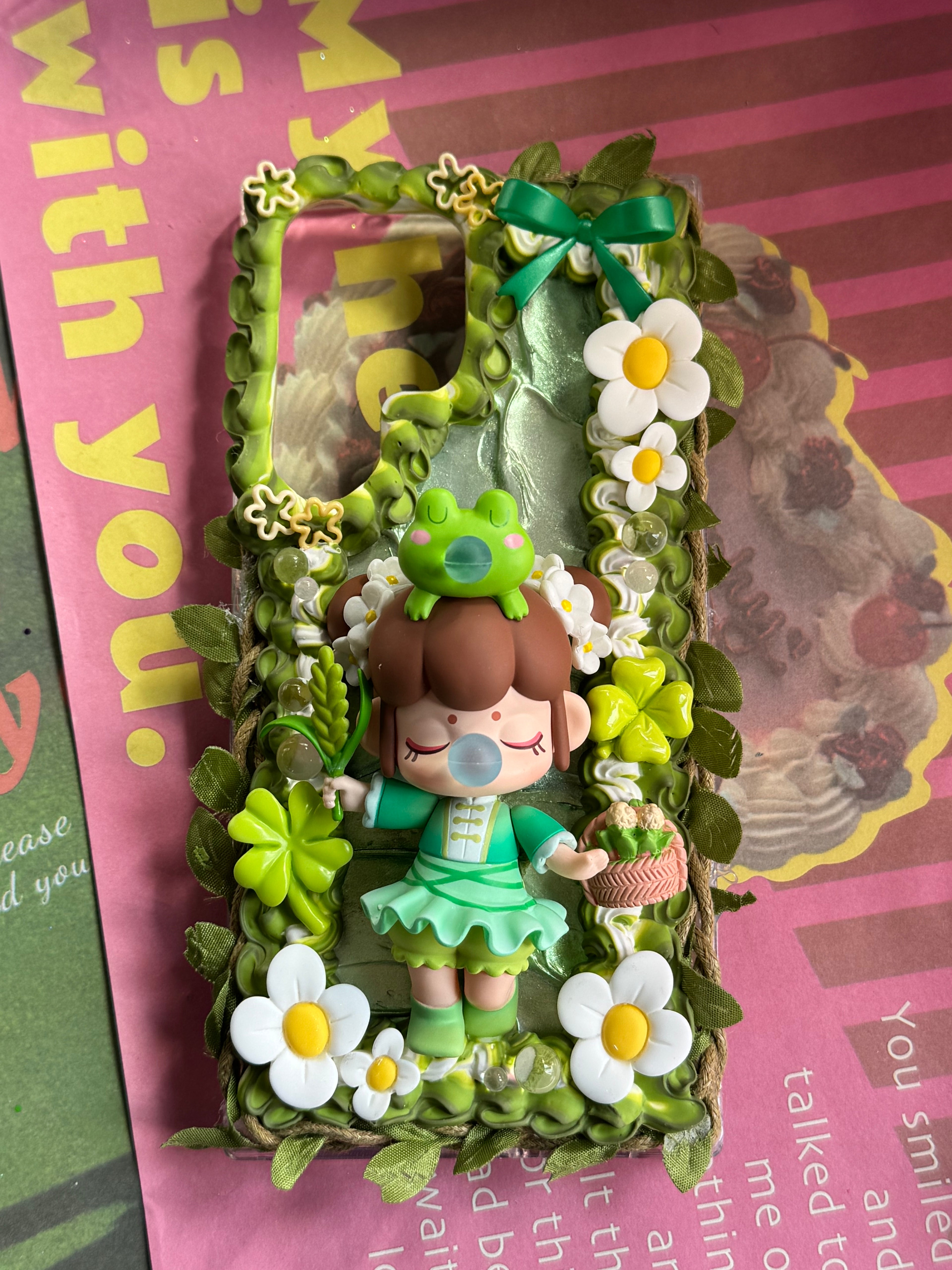 Nanci DIY Cream Glue Handmade Phone Case