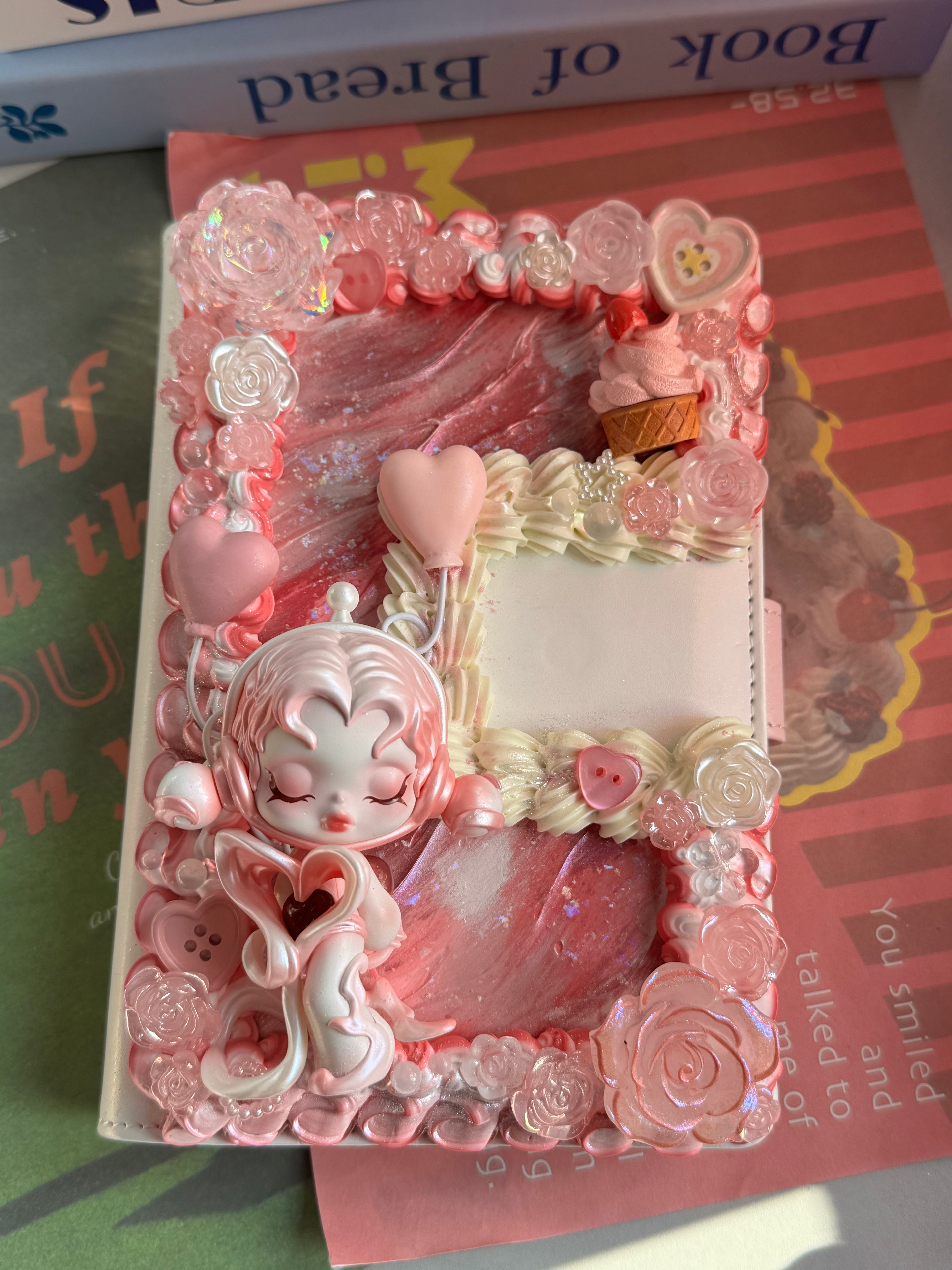 POP MART SKULLPANDA"The Sound"DIY Decon Notebook