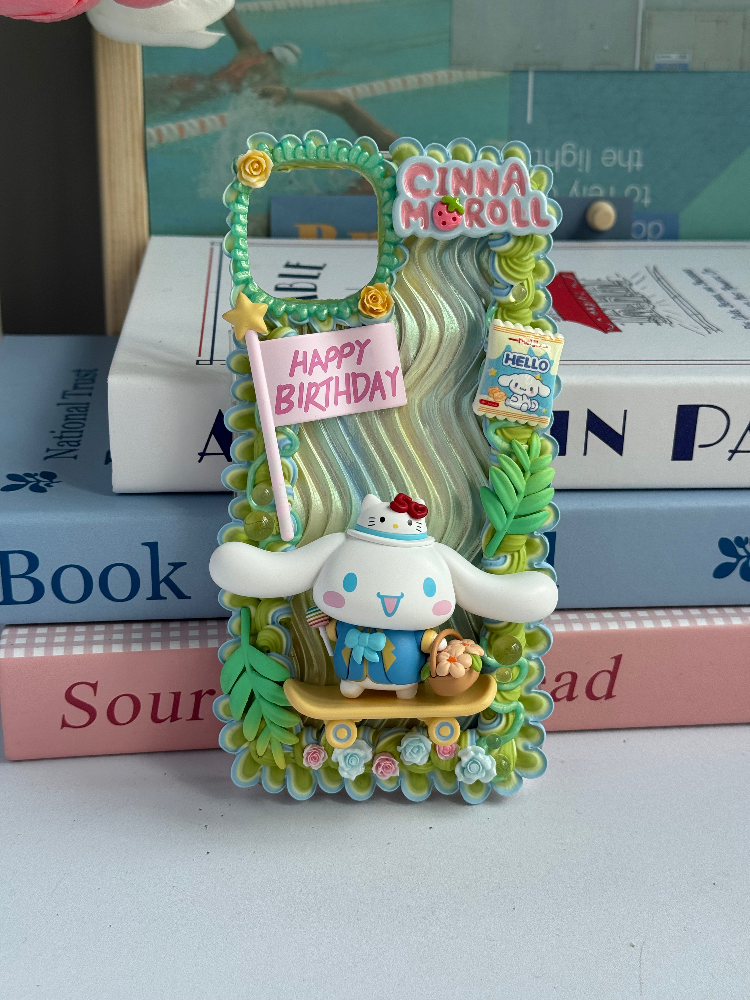 Sanrio Family (Figures) DIY Cream Glue Handmade Phone Case