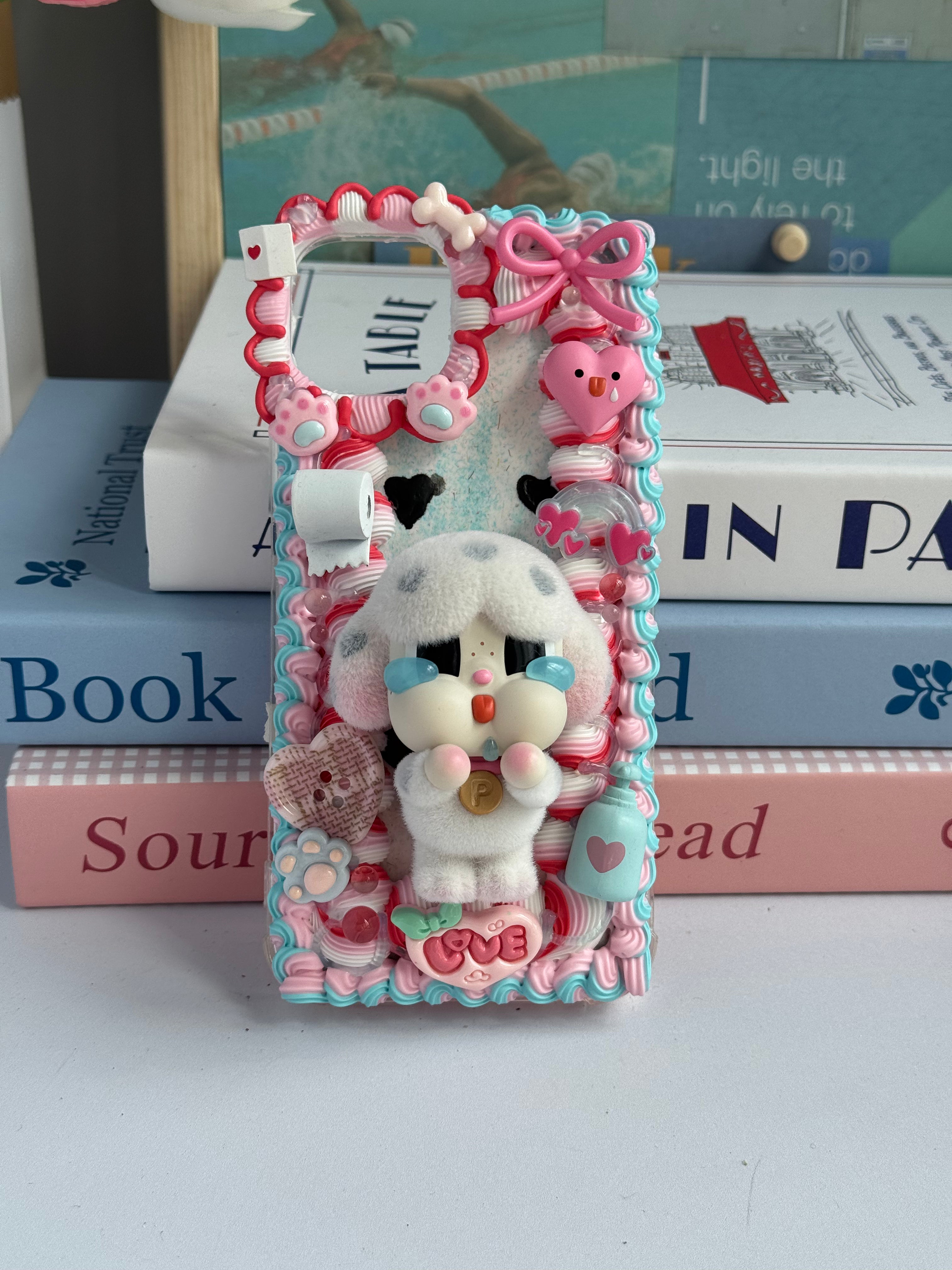 Cry Baby DIY Cream Glue Handmade Phone Case