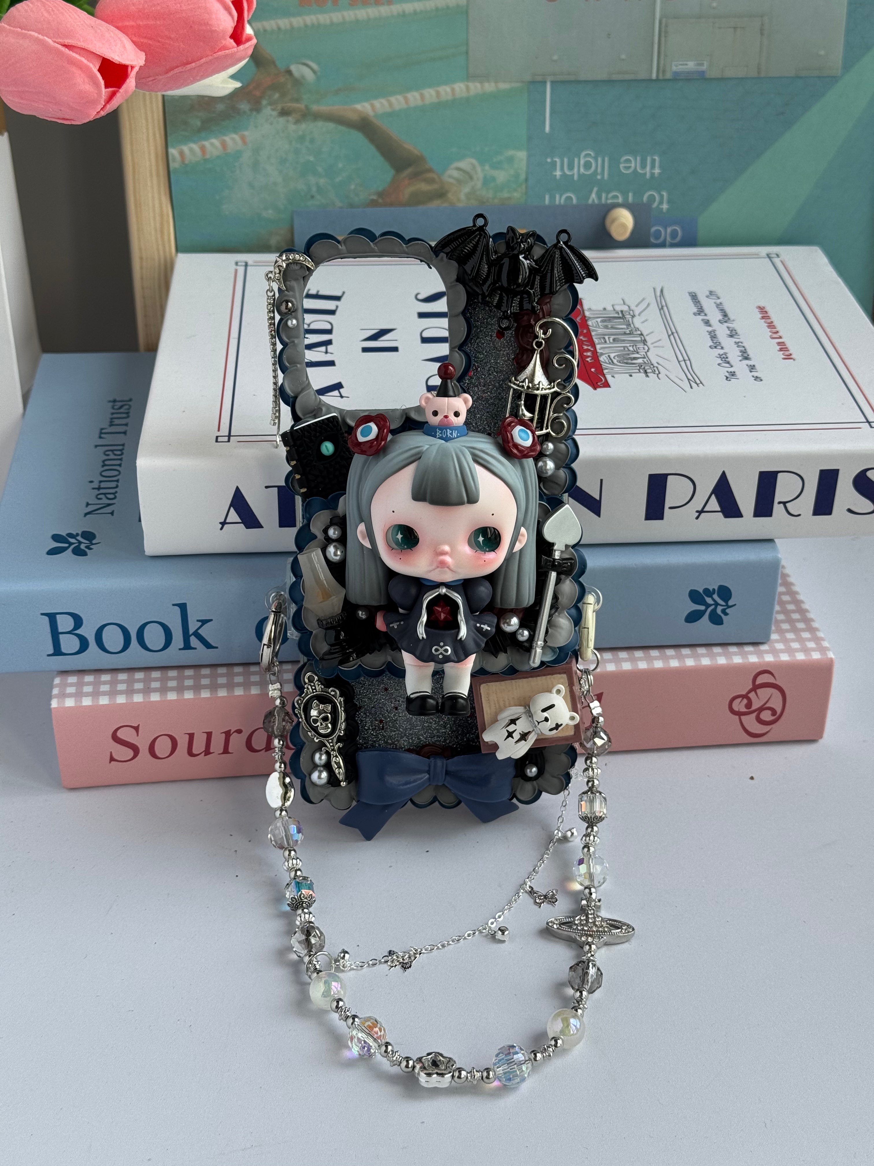 POP MART Tinytiny"PROLOGUE"DIY Decon phonecase&phone clip set