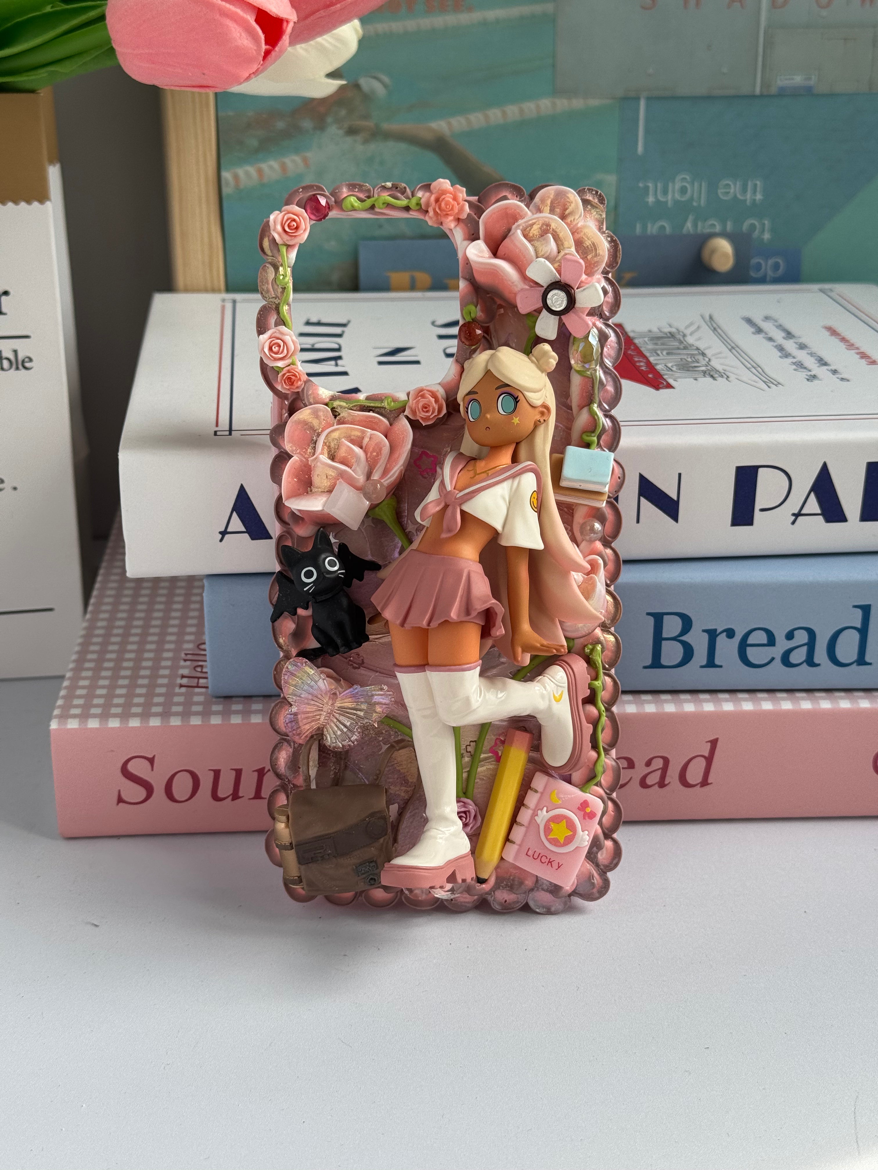 Peach Riot DIY Cream Glue Handmade Phone Case