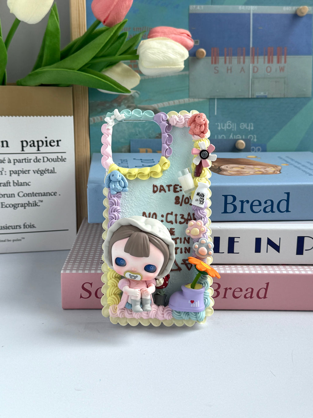 Tiny Tiny DIY Cream Glue Handmade Phone Case