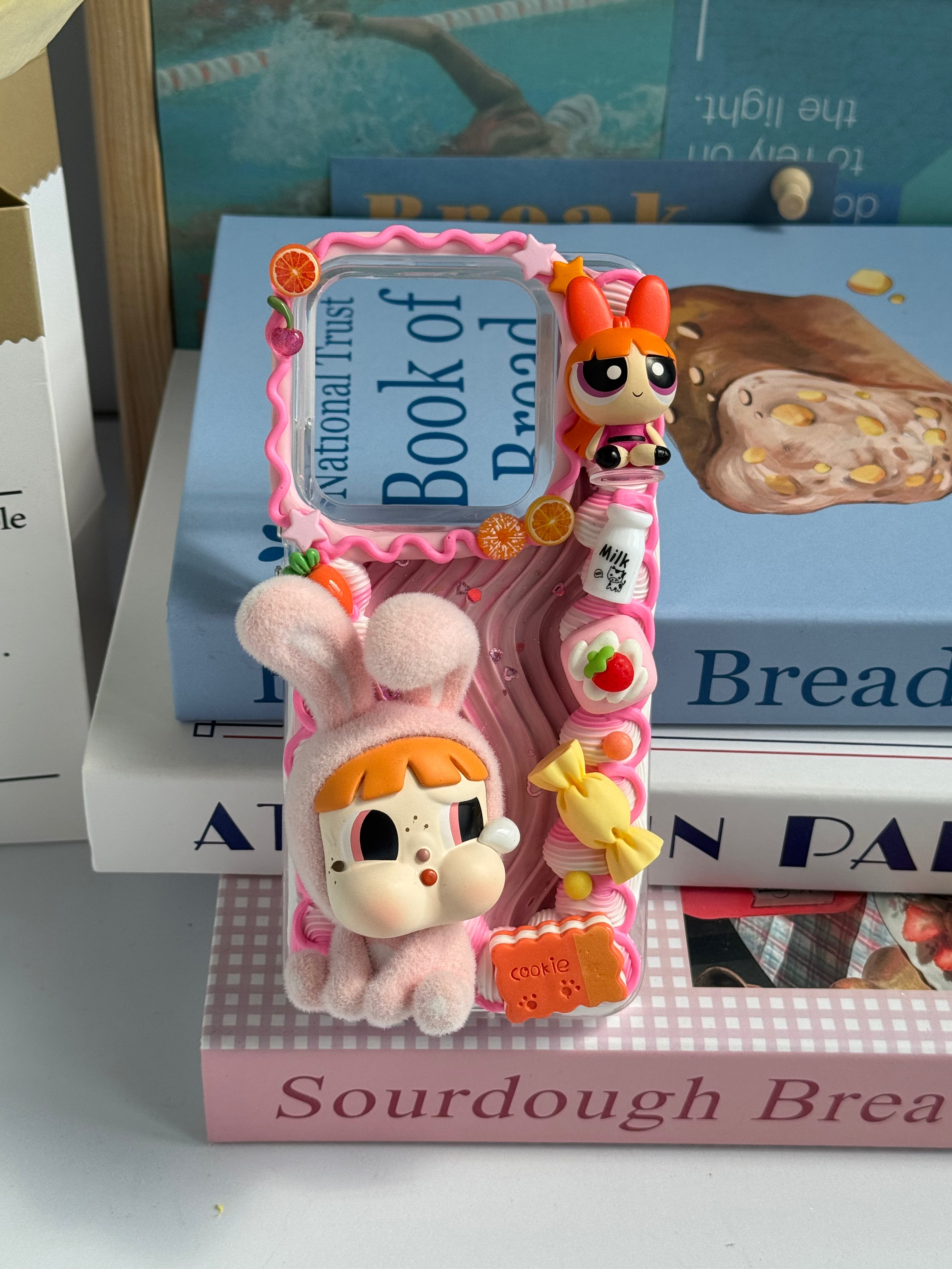 Cry Baby DIY Cream Glue Handmade Phone Case