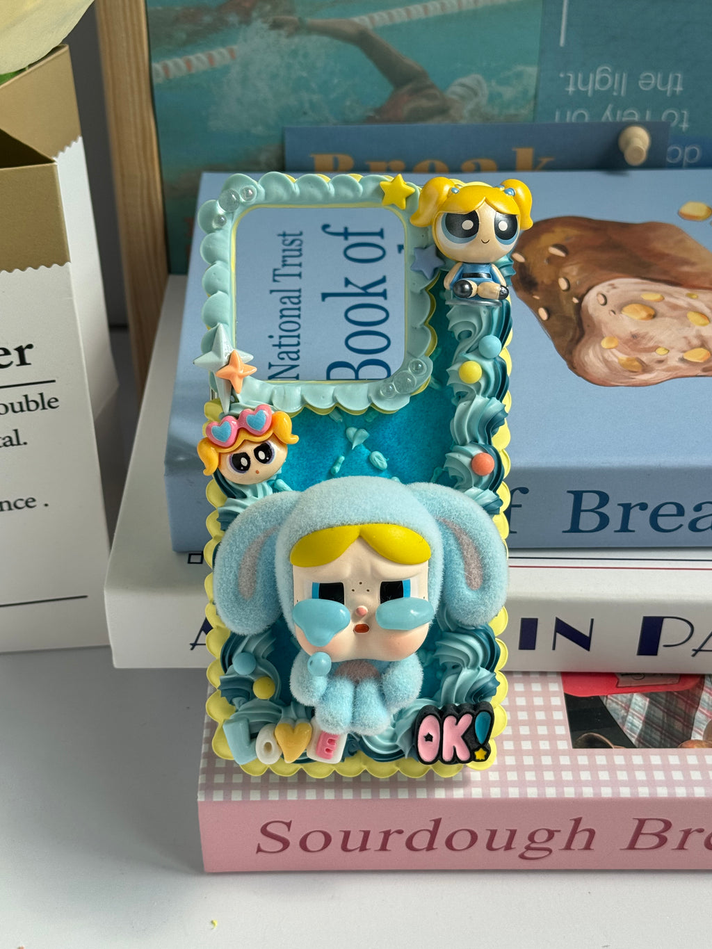 Cry Baby DIY Cream Glue Handmade Phone Case