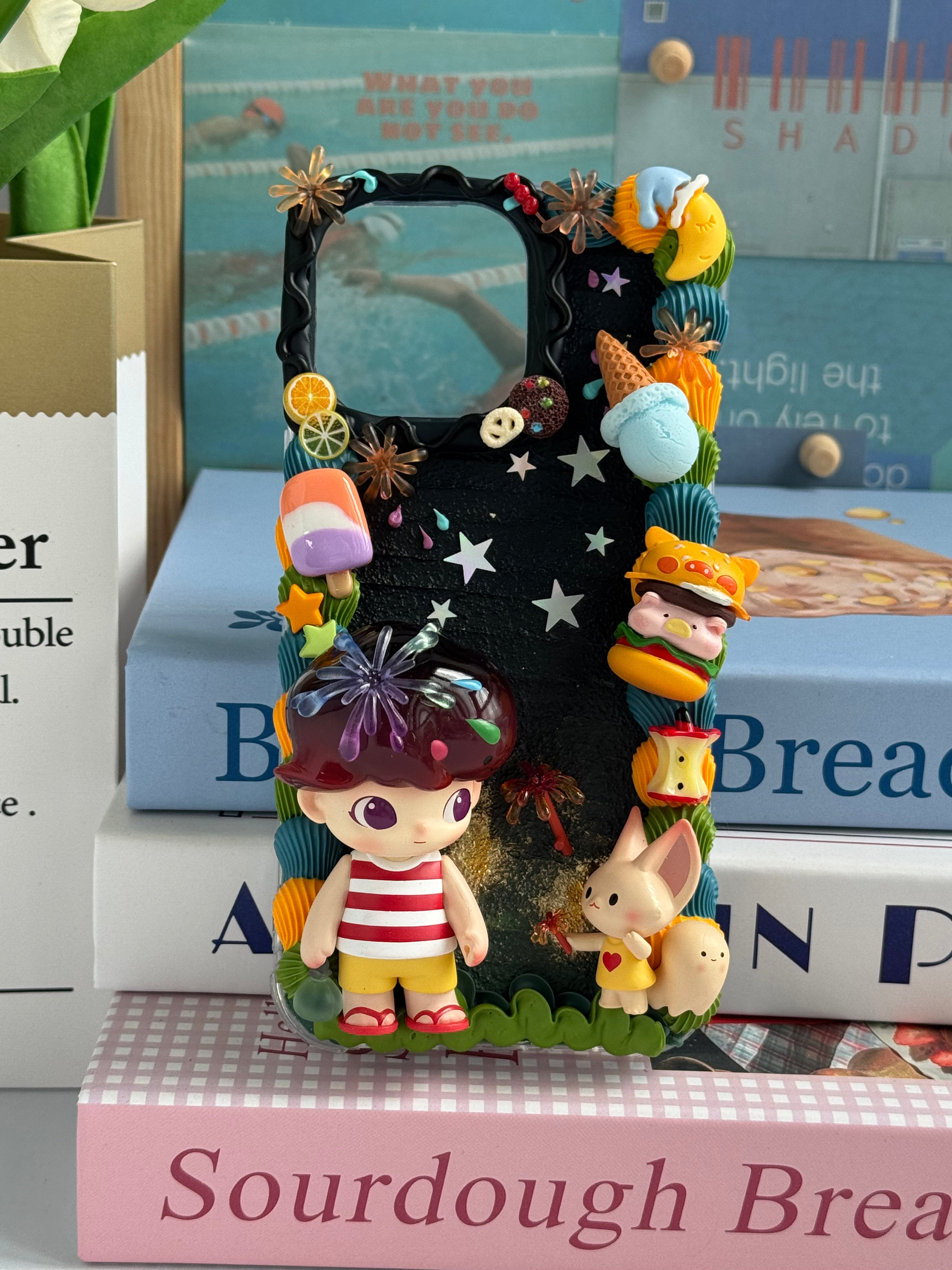 Dimoo DIY Cream Glue Handmade Phone Case