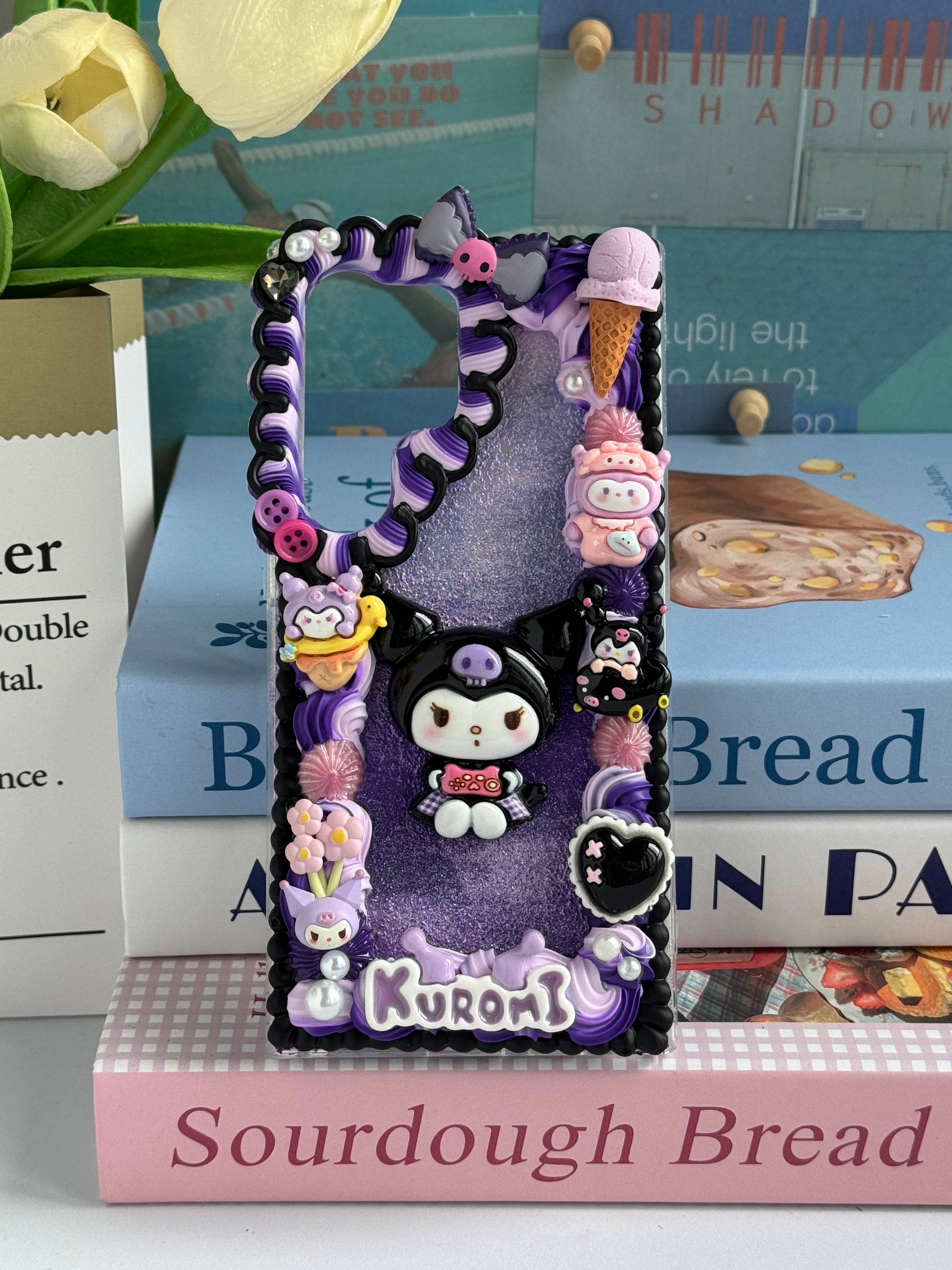 Sanrio Family (Charms) DIY Cream Glue Handmade Phone Case