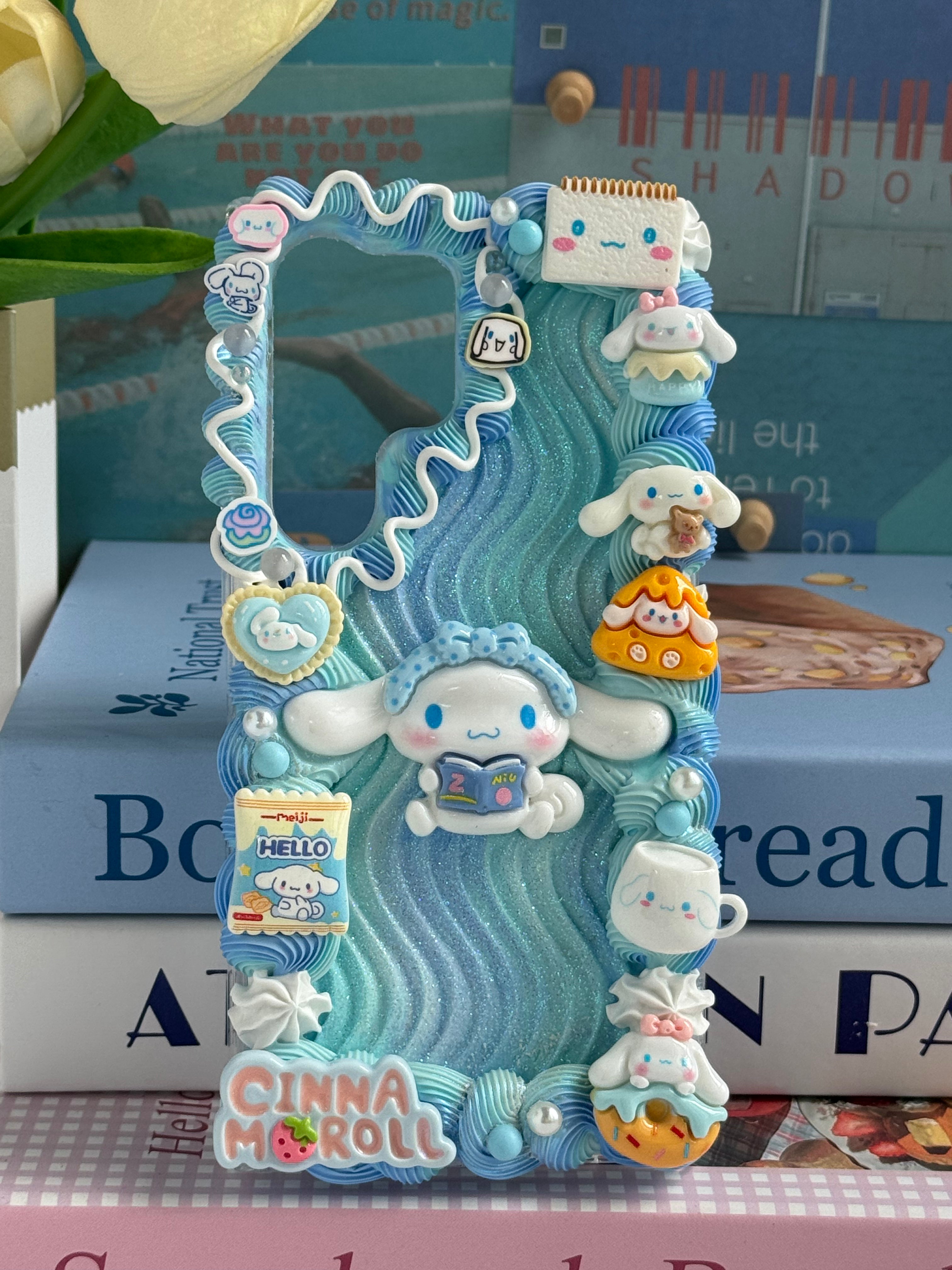 Sanrio Family (Charms) DIY Cream Glue Handmade Phone Case