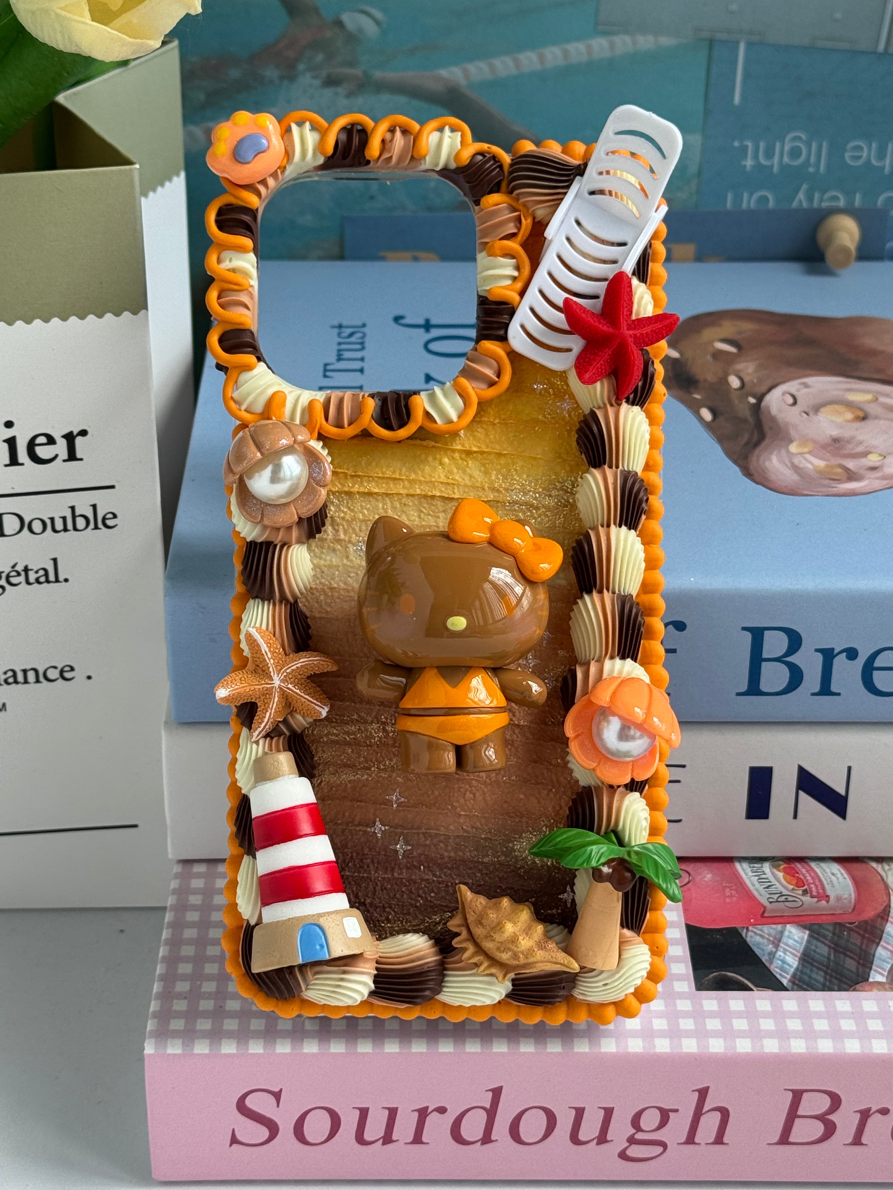 Sanrio Family (Charms) DIY Cream Glue Handmade Phone Case