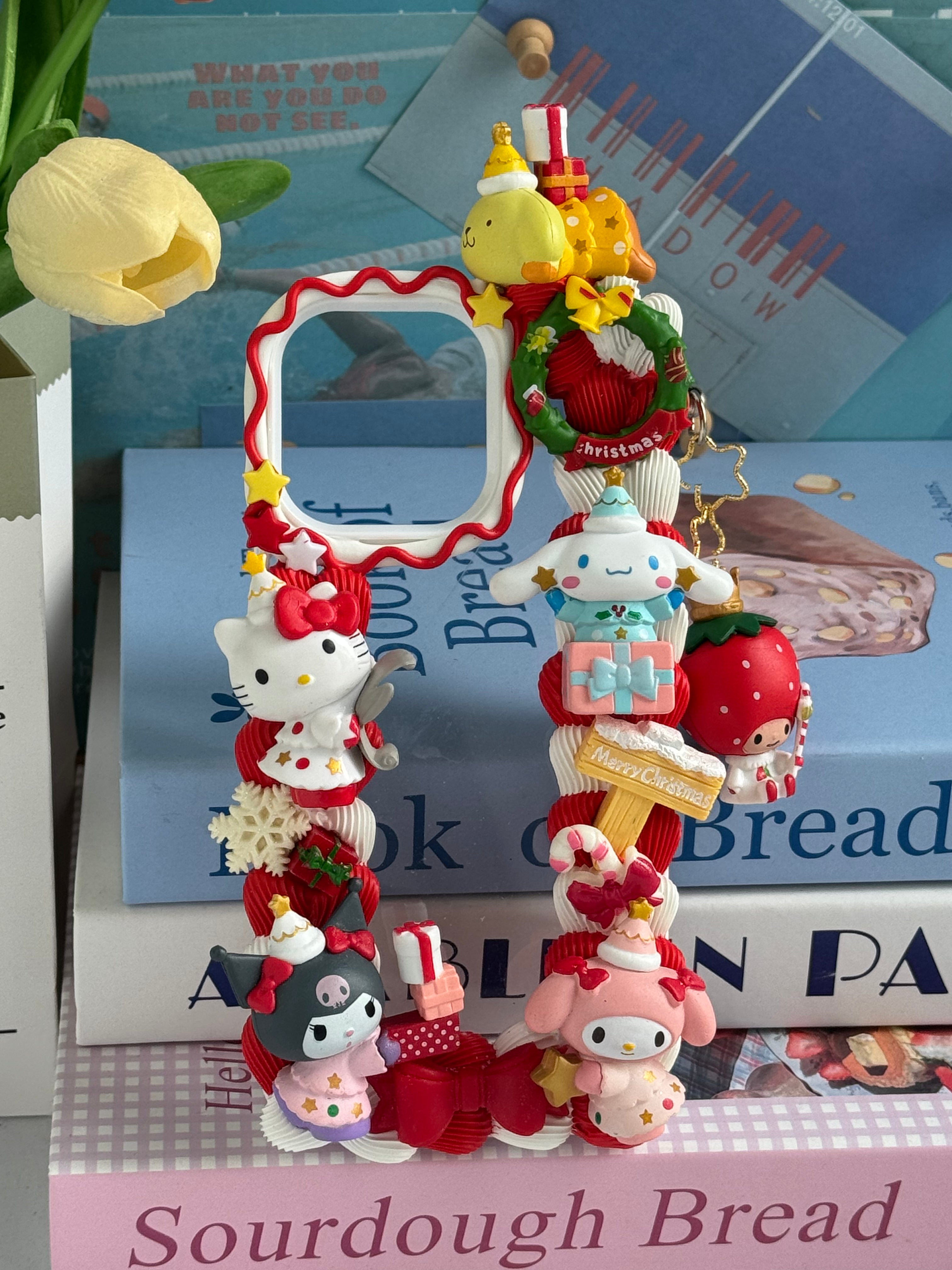 Sanrio Family (Charms) DIY Cream Glue Handmade Phone Case