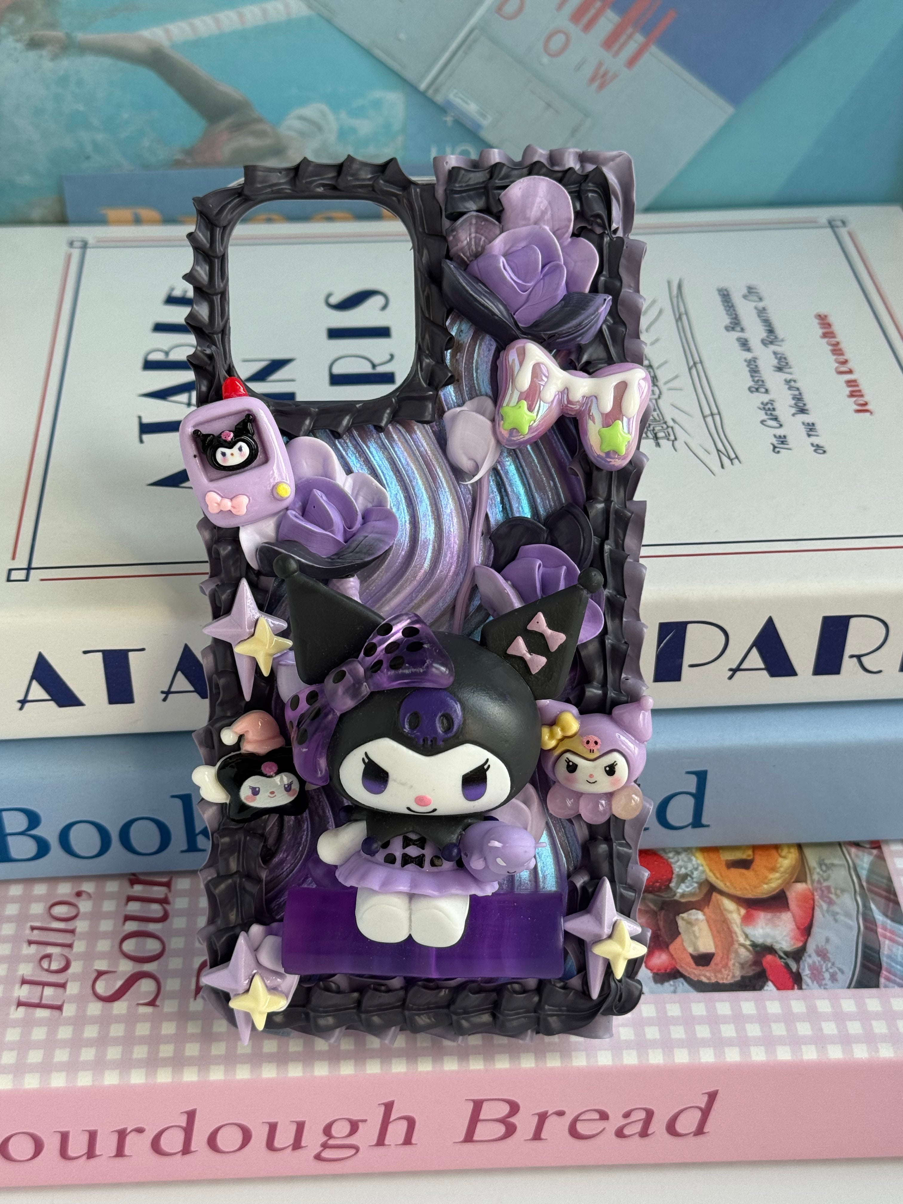 Sanrio Family (Figures) DIY Cream Glue Handmade Phone Case