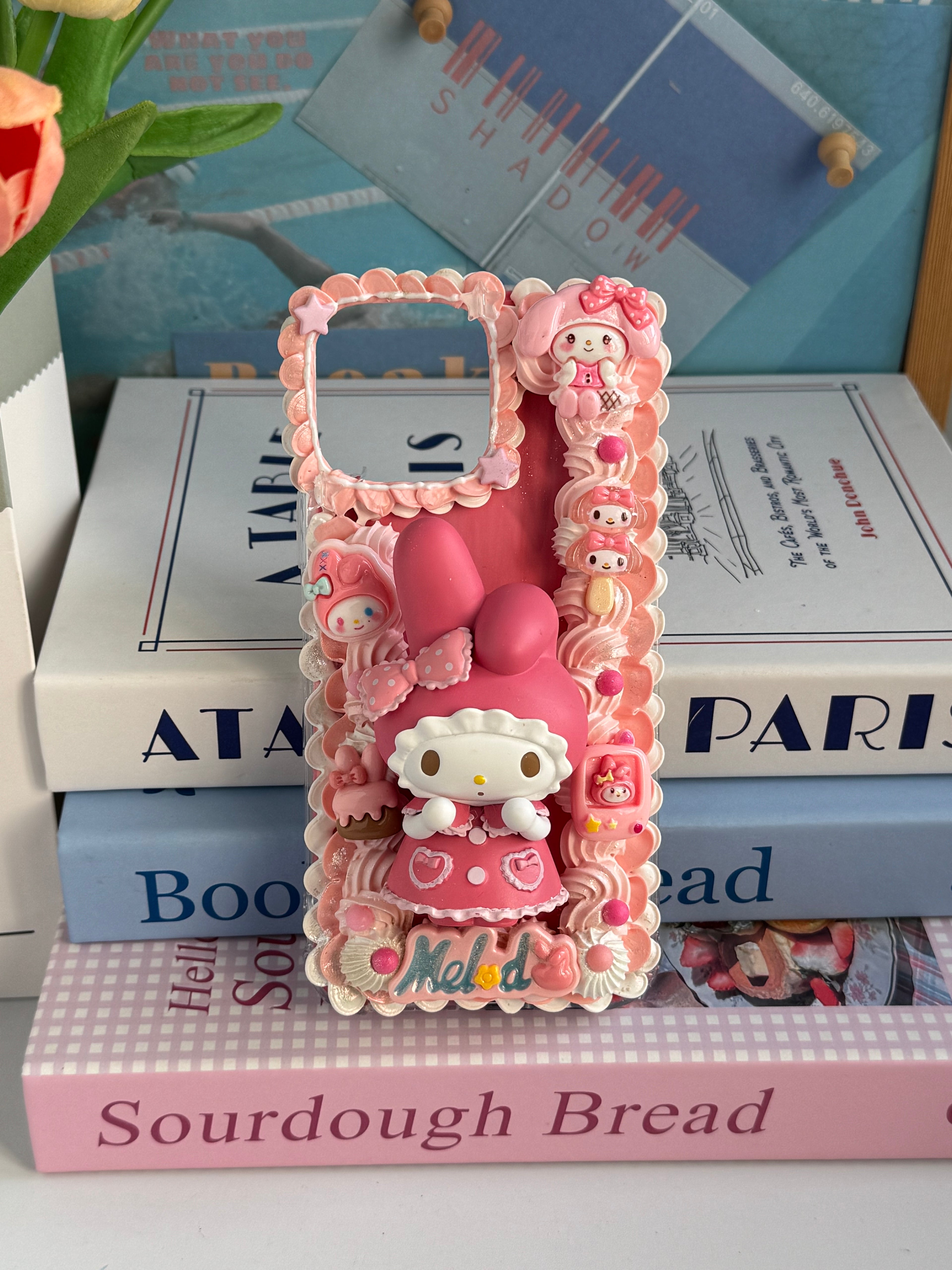 Sanrio Family (Figures) DIY Cream Glue Handmade Phone Case