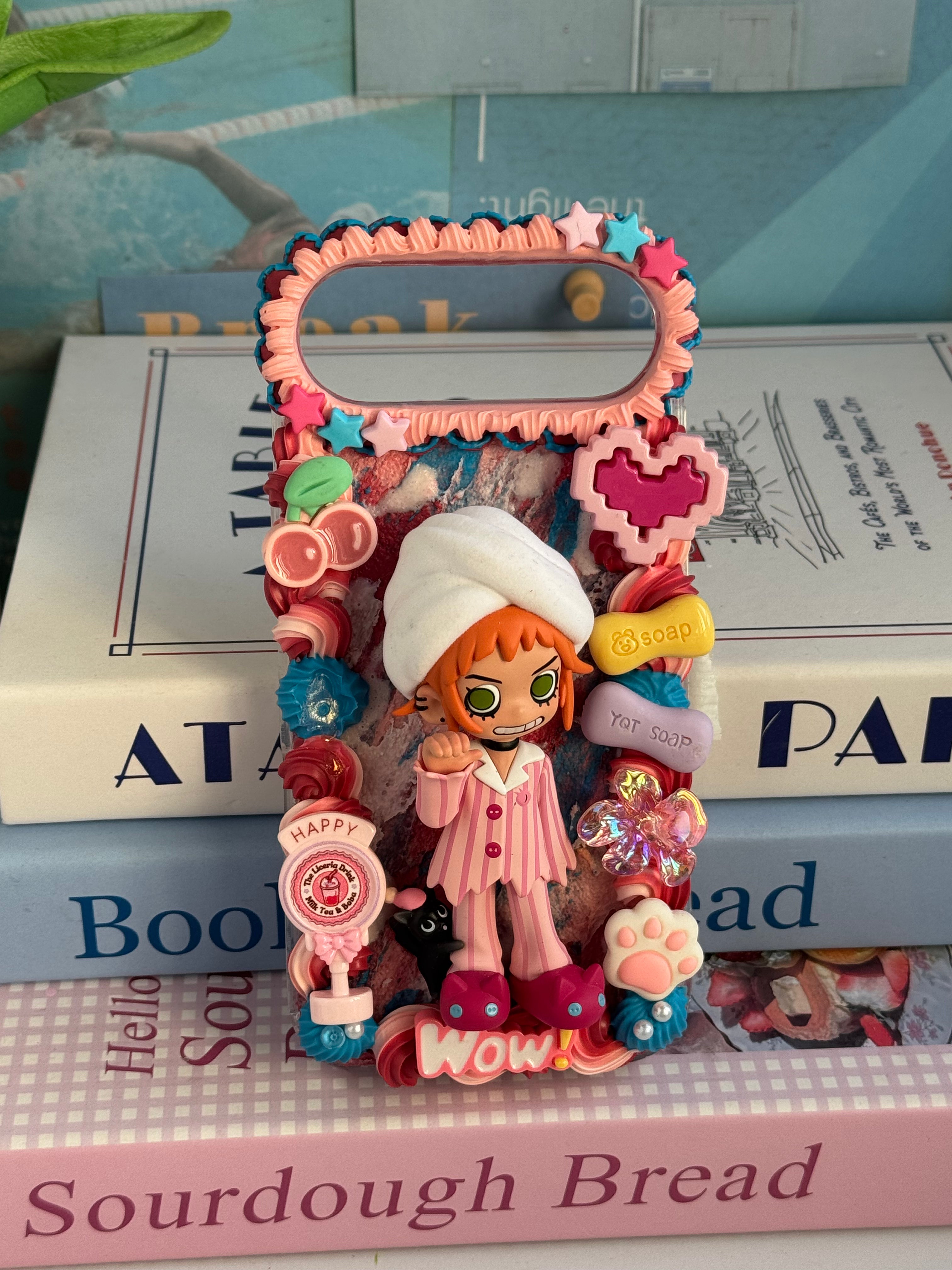 Peach Riot DIY Cream Glue Handmade Phone Case