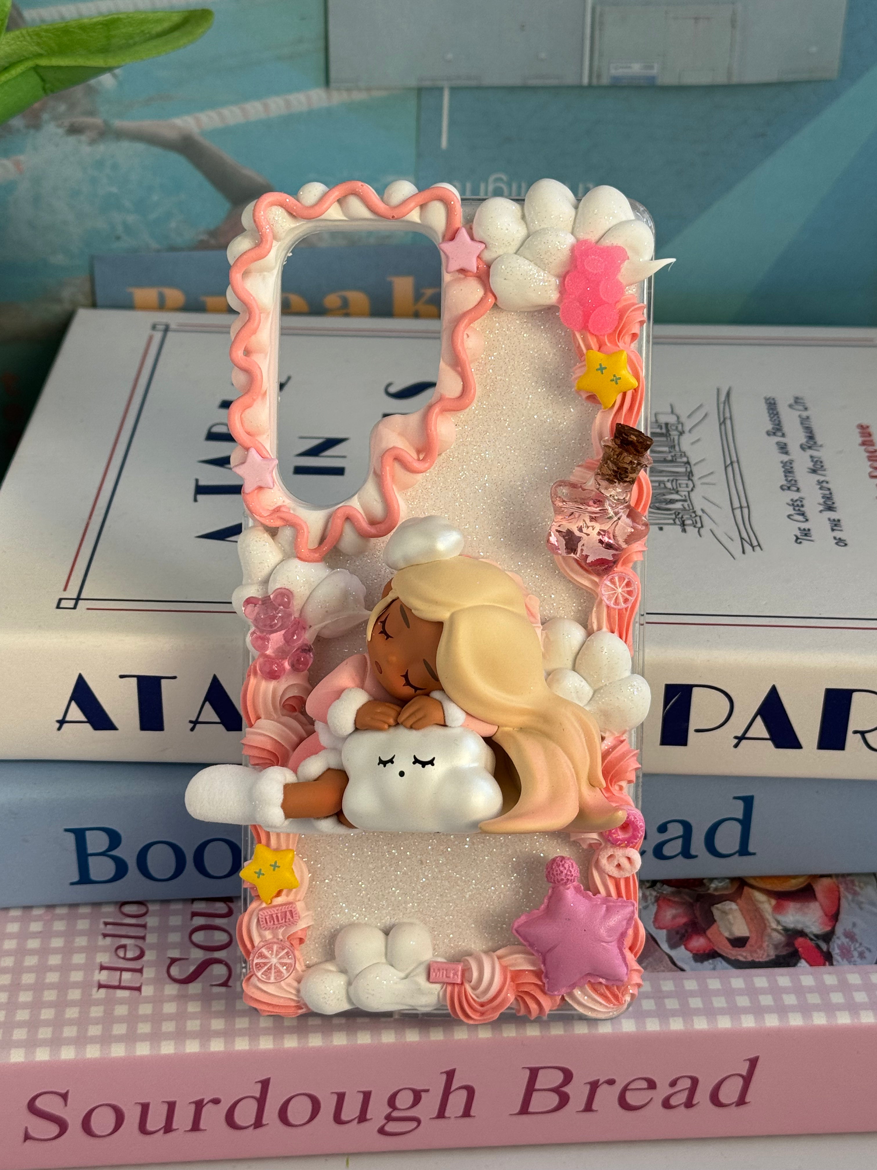 Peach Riot DIY Cream Glue Handmade Phone Case