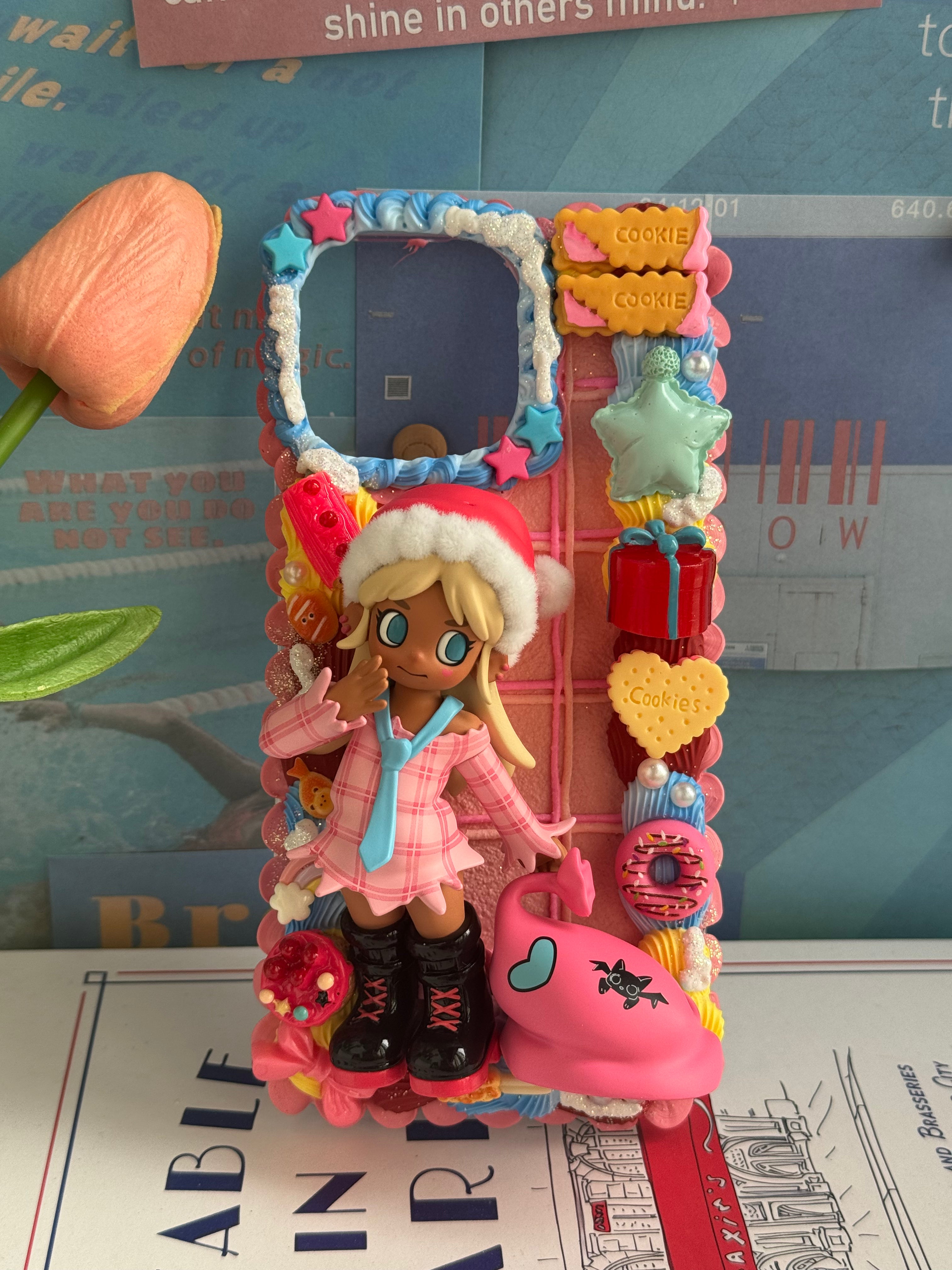 Peach Riot DIY Cream Glue Handmade Phone Case