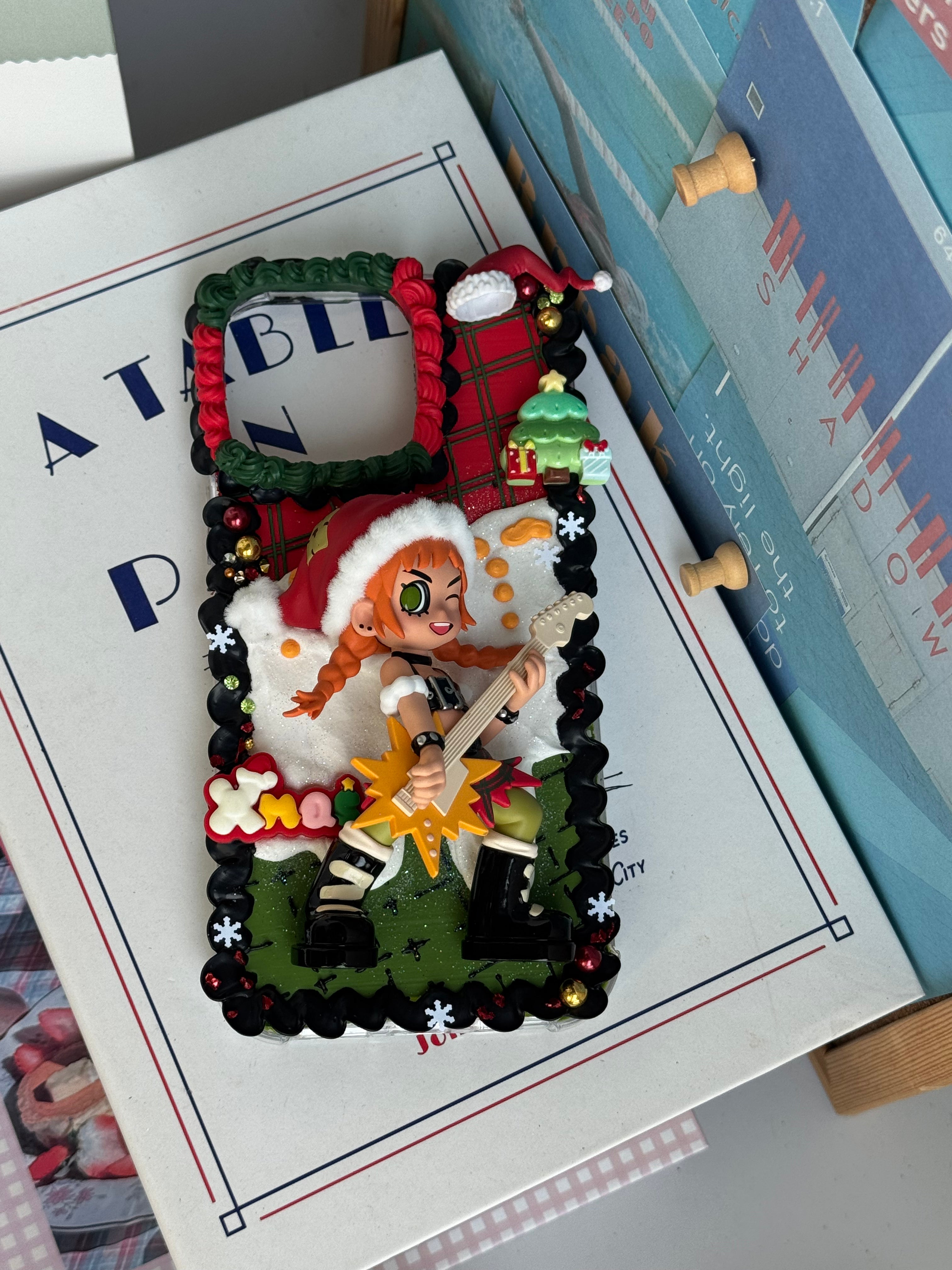 Peach Riot DIY Cream Glue Handmade Phone Case