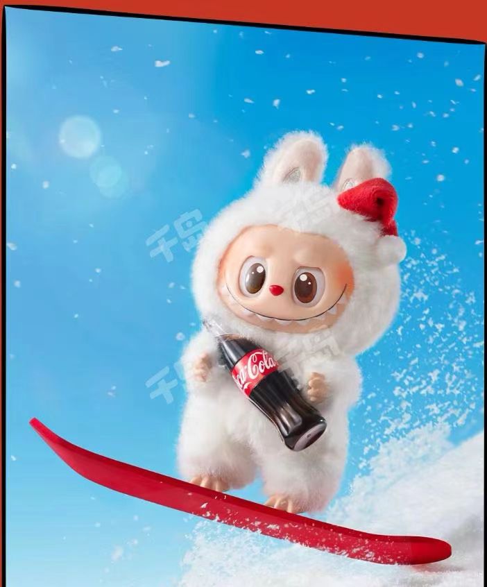 Labubu Coke Cola Series -Vinyl Plush Doll