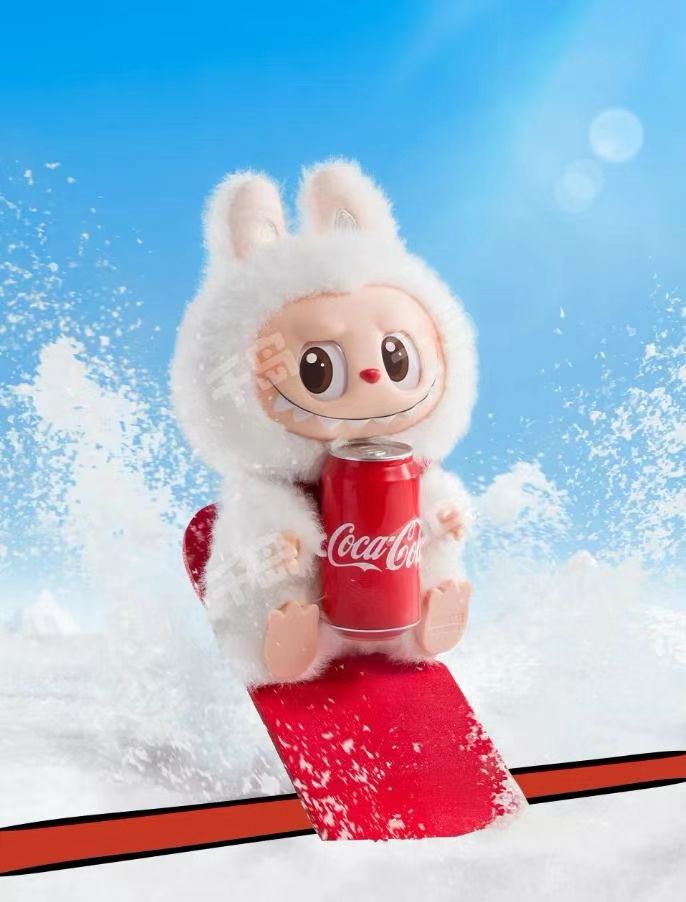 Labubu Coke Cola Series -Vinyl Plush Doll