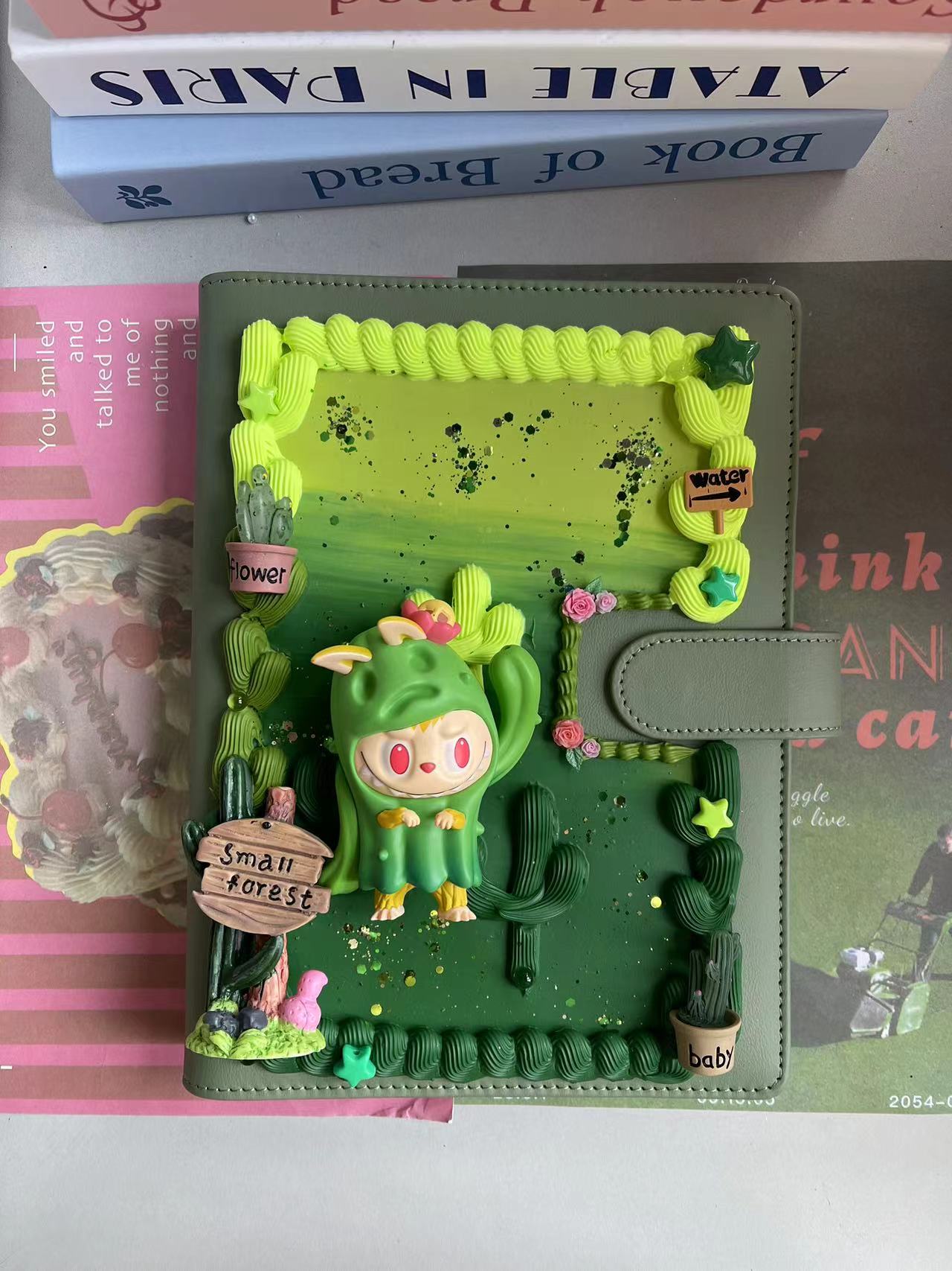 A5 DIY Cream Glue Handmade Notebook