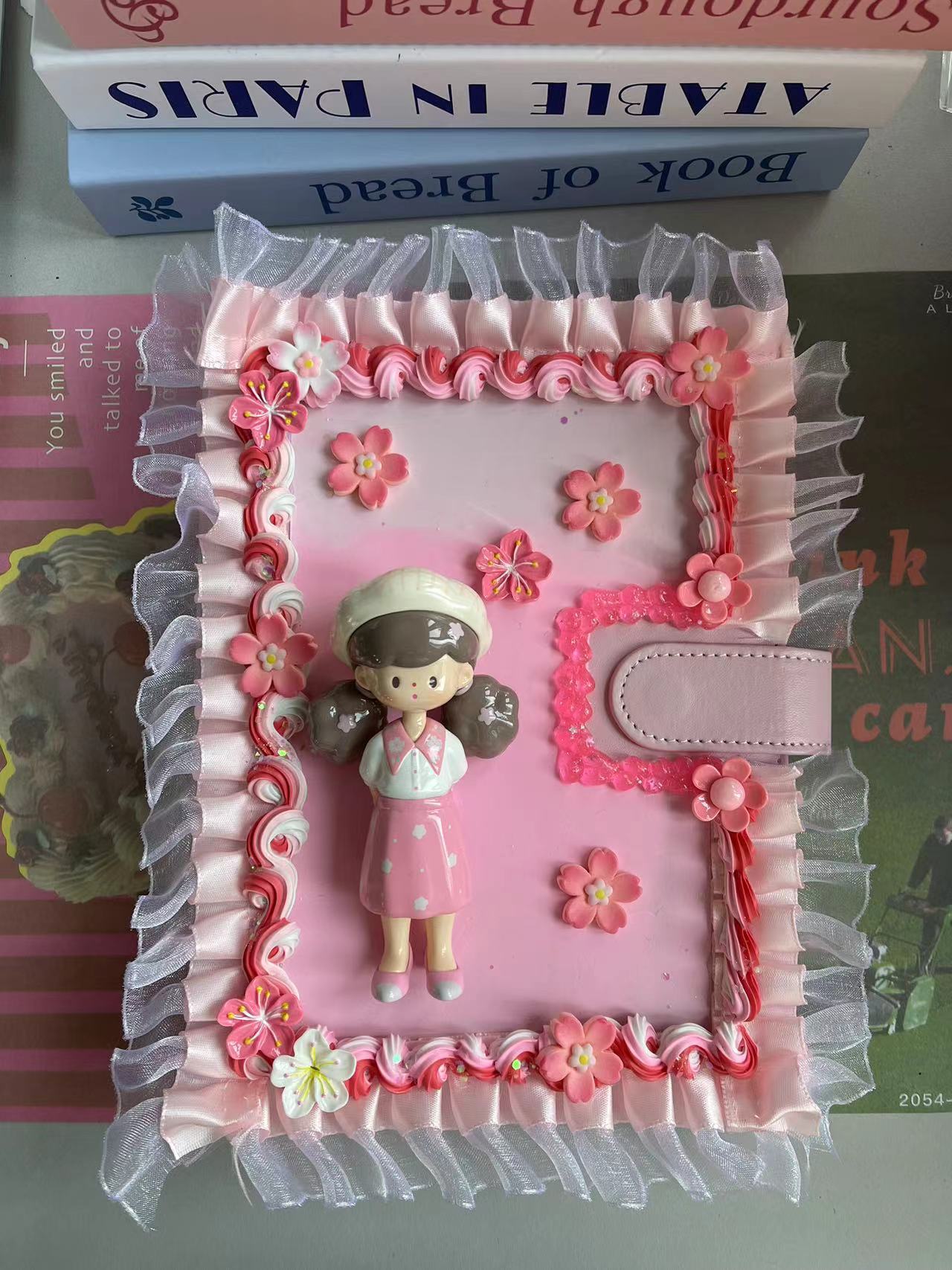 Molinta DIY Cream Glue Handmade A5 Notebook