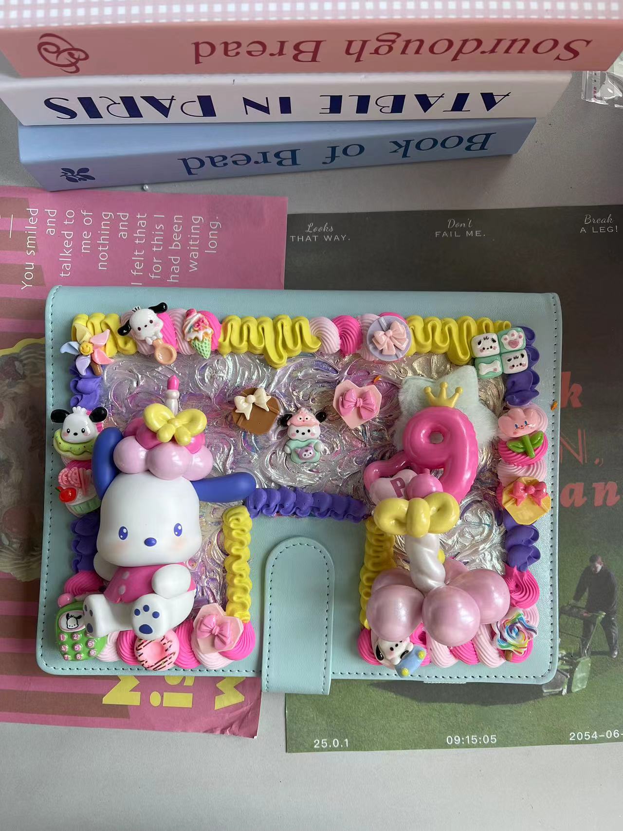 Pocha DIY Cream Glue Handmade A5 Notebook