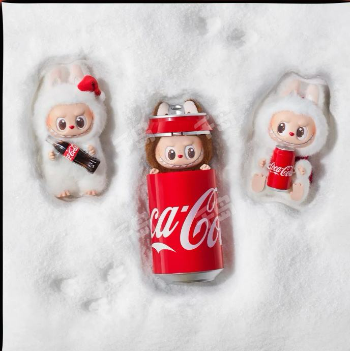 Labubu Coke Cola Series -Vinyl Plush Doll