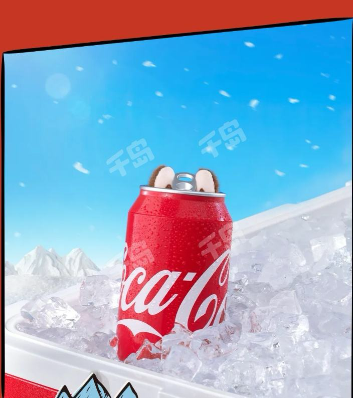 Labubu Coke Cola Series -Vinyl Plush Doll