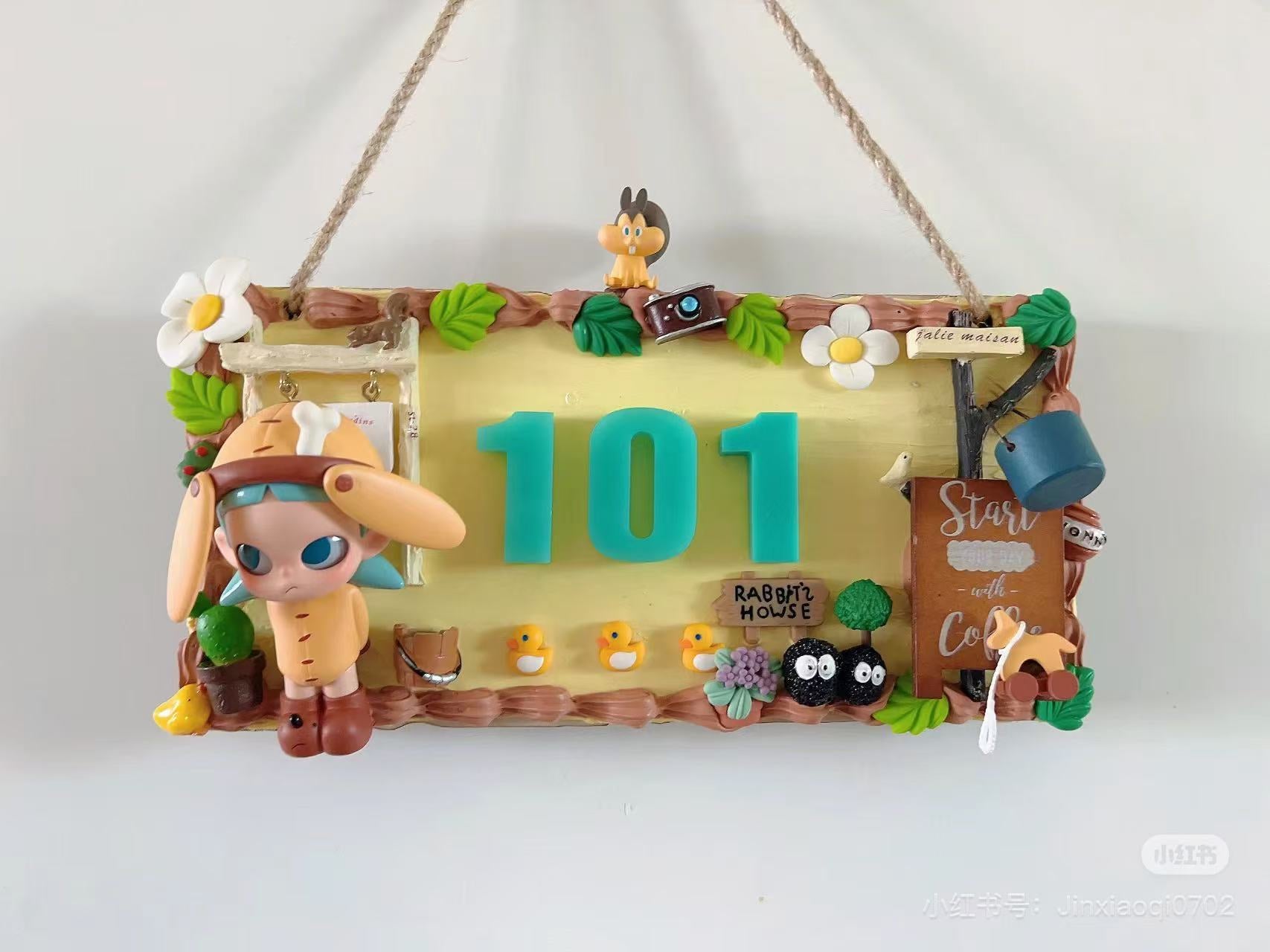 【CP】DIY Your House/door Number in the live!! (handmade)