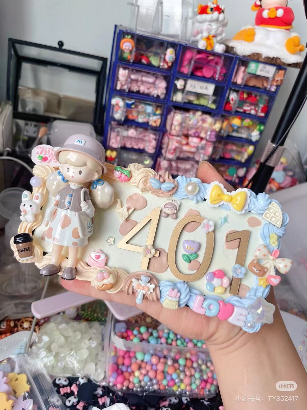 【CP】DIY Your House/door Number in the live!! (handmade)