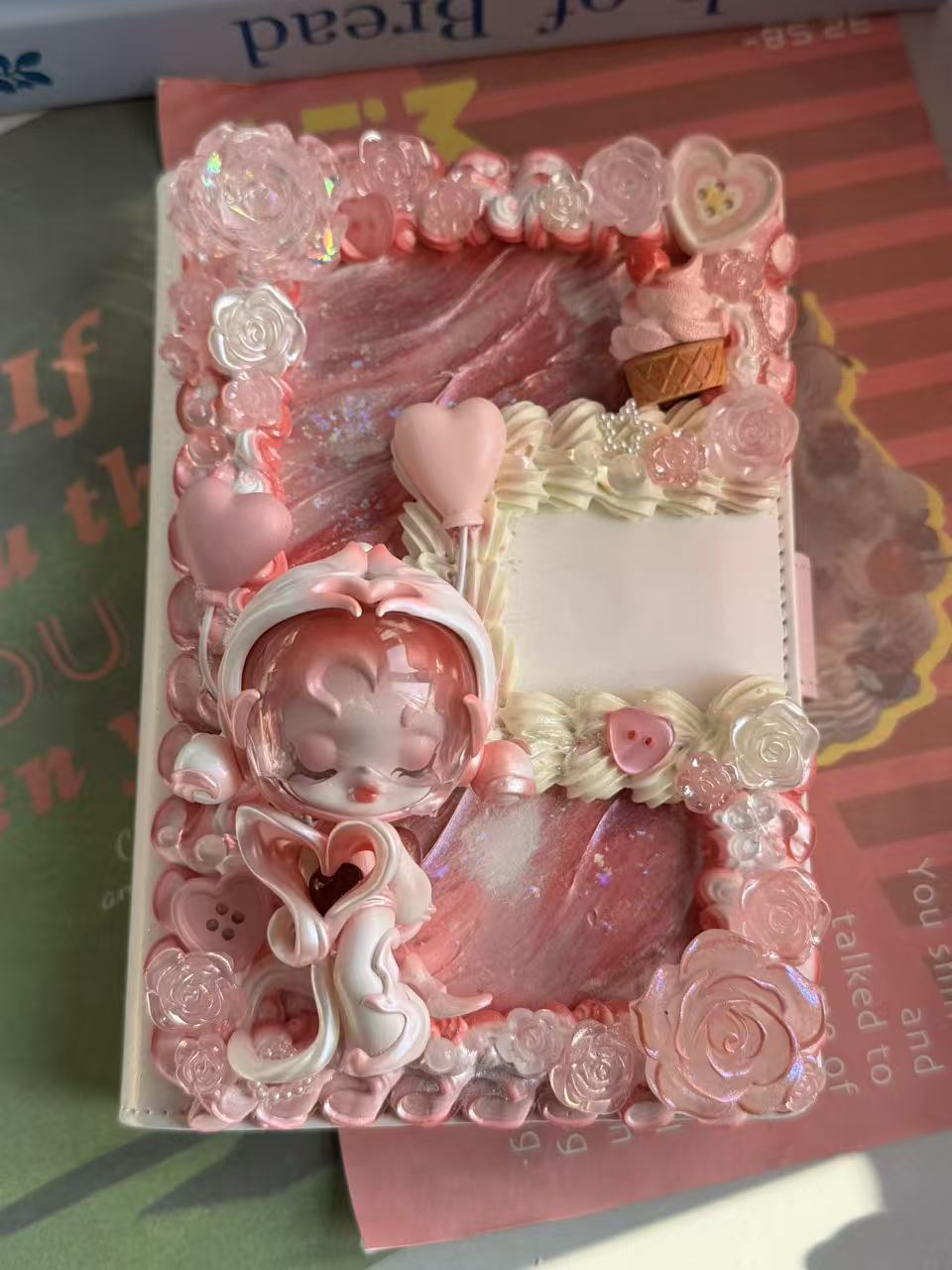 【CP】DIY Your Notebook in the live!! (handmade)