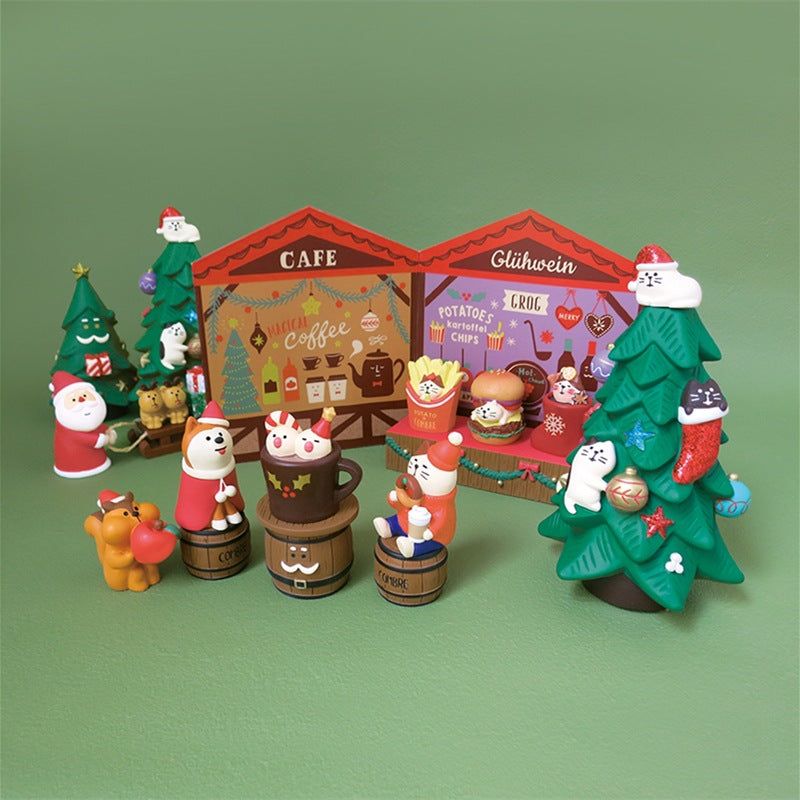 Cute Christmas theme cat decoration/big charms/ornament