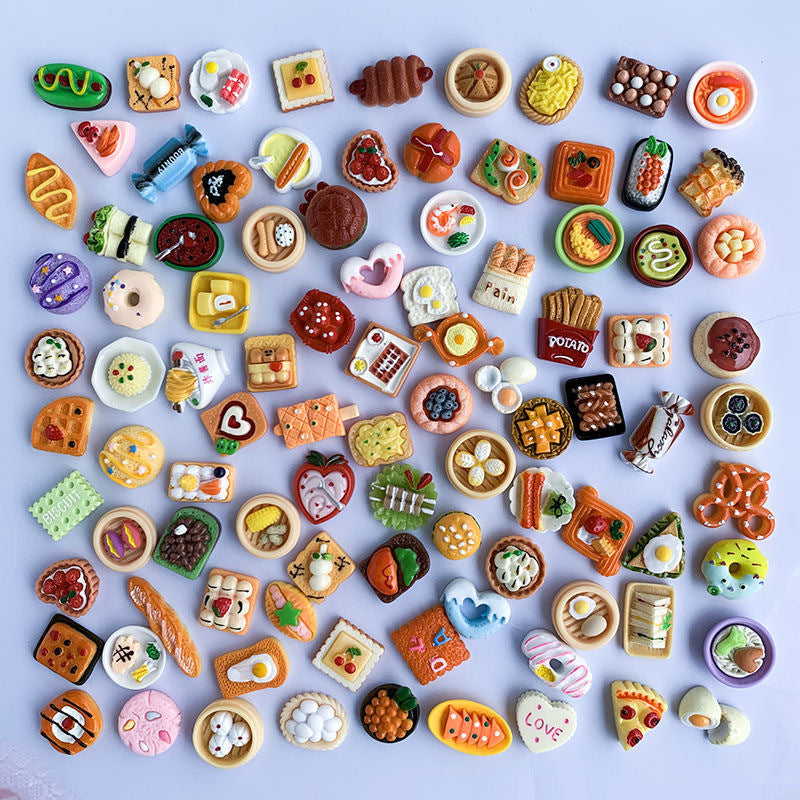 Cut Small Food Charms(20mm*20mm)